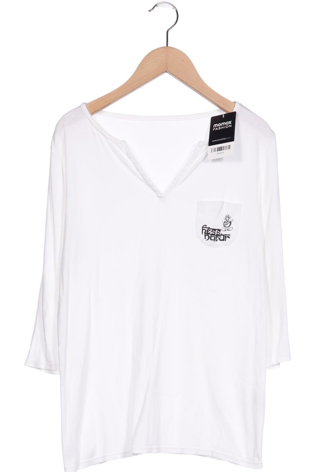 

hessnatur Damen Langarmshirt, weiß, Gr. 38