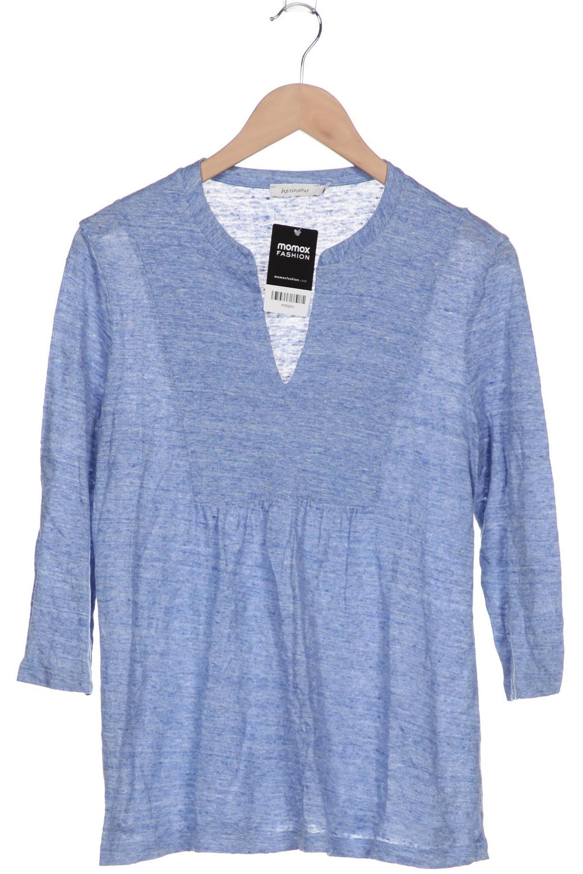 

hessnatur Damen Langarmshirt, blau