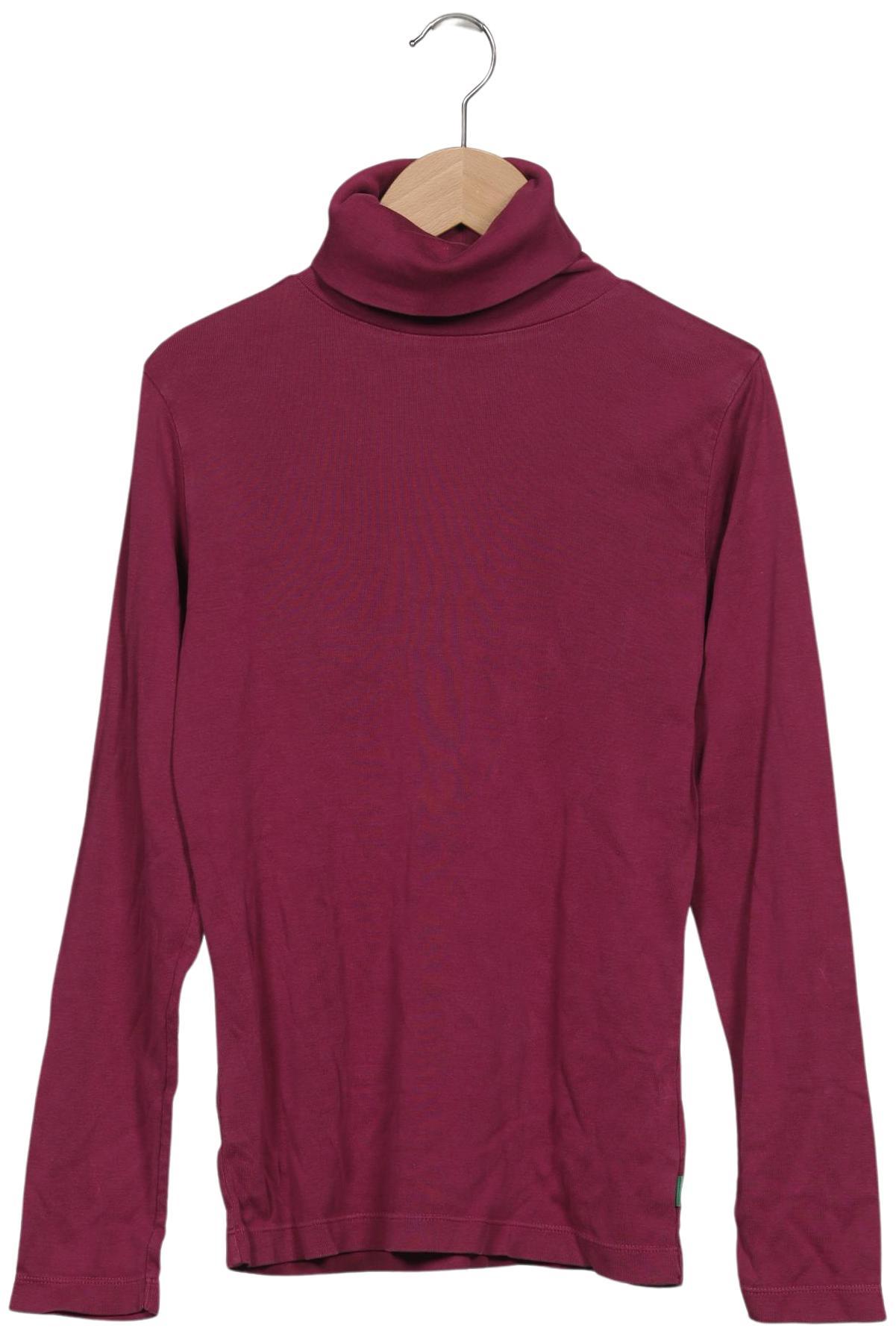 

hessnatur Damen Langarmshirt, bordeaux, Gr. 36