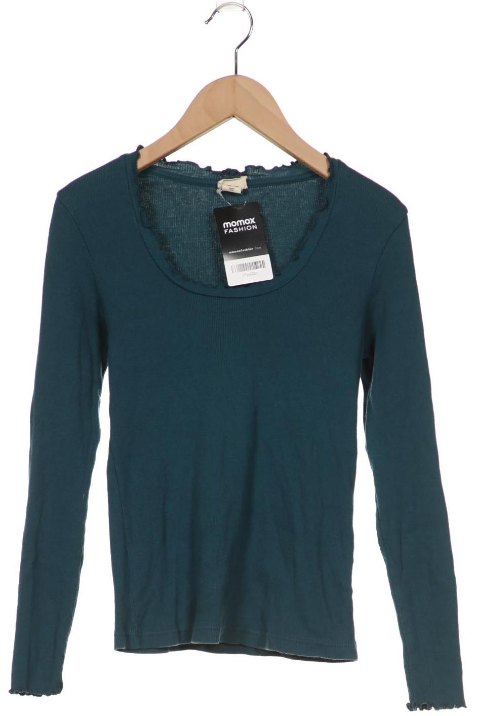 

hessnatur Damen Langarmshirt, türkis