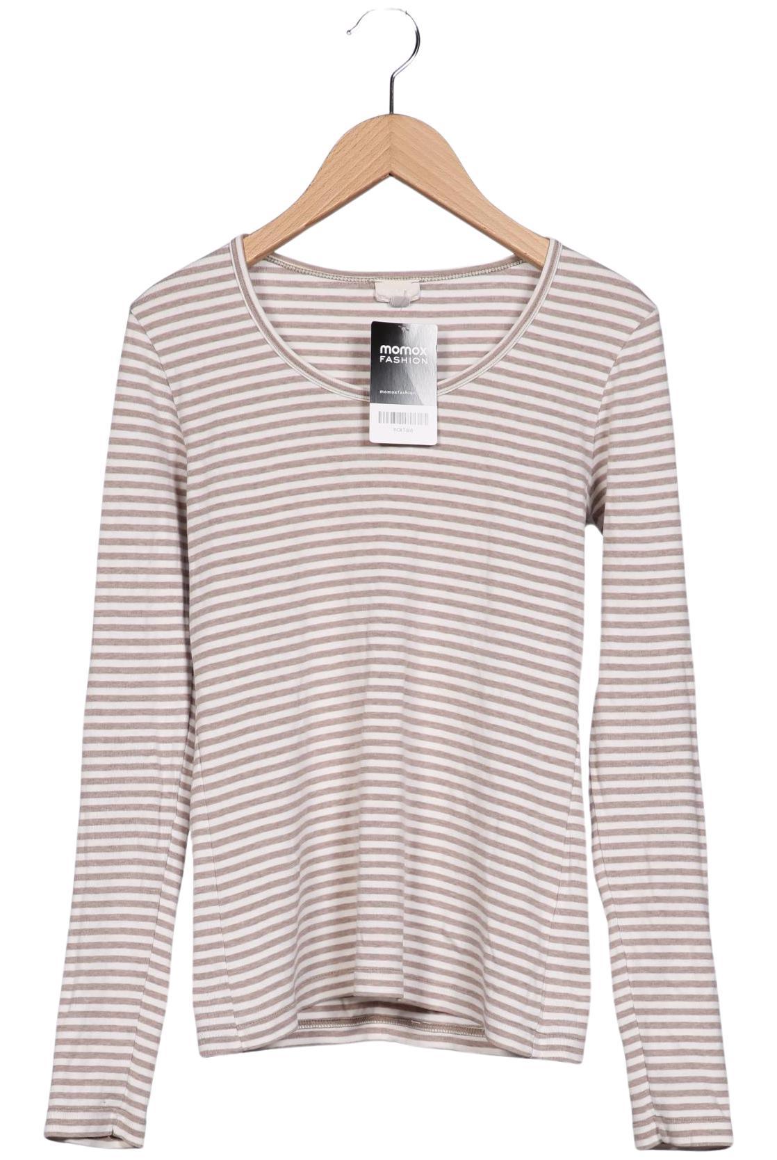 

hessnatur Damen Langarmshirt, braun, Gr. 34
