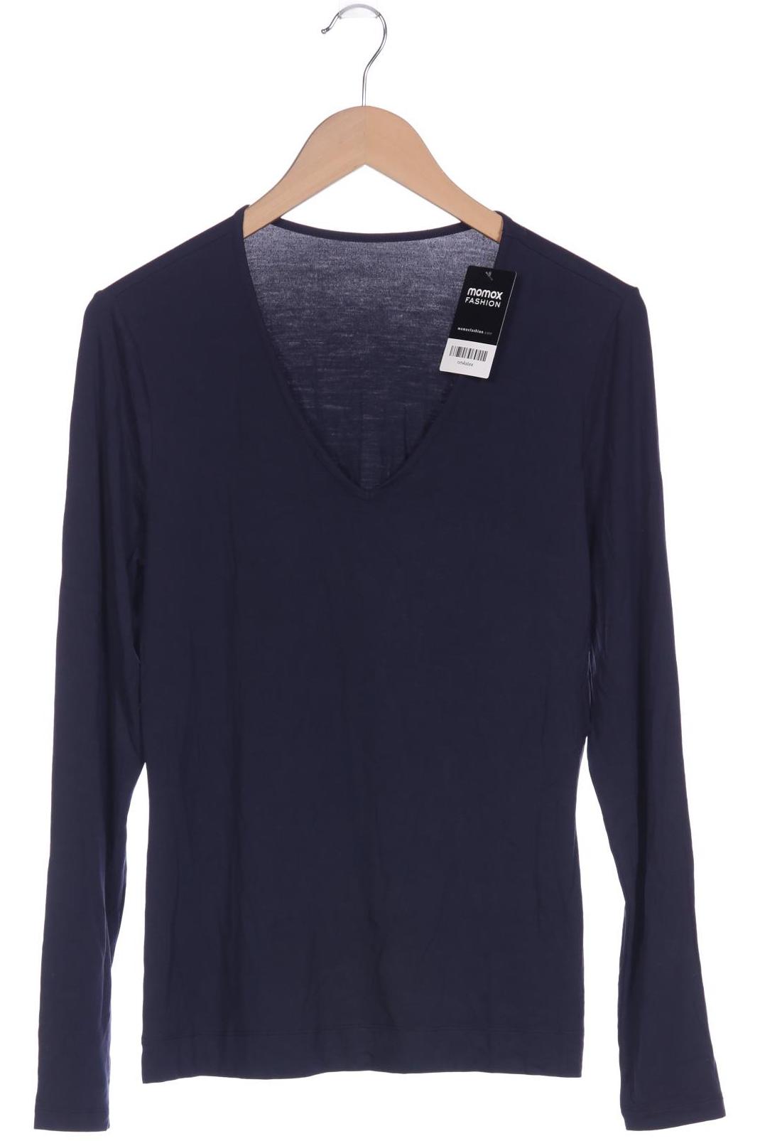 

hessnatur Damen Langarmshirt, marineblau, Gr. 44