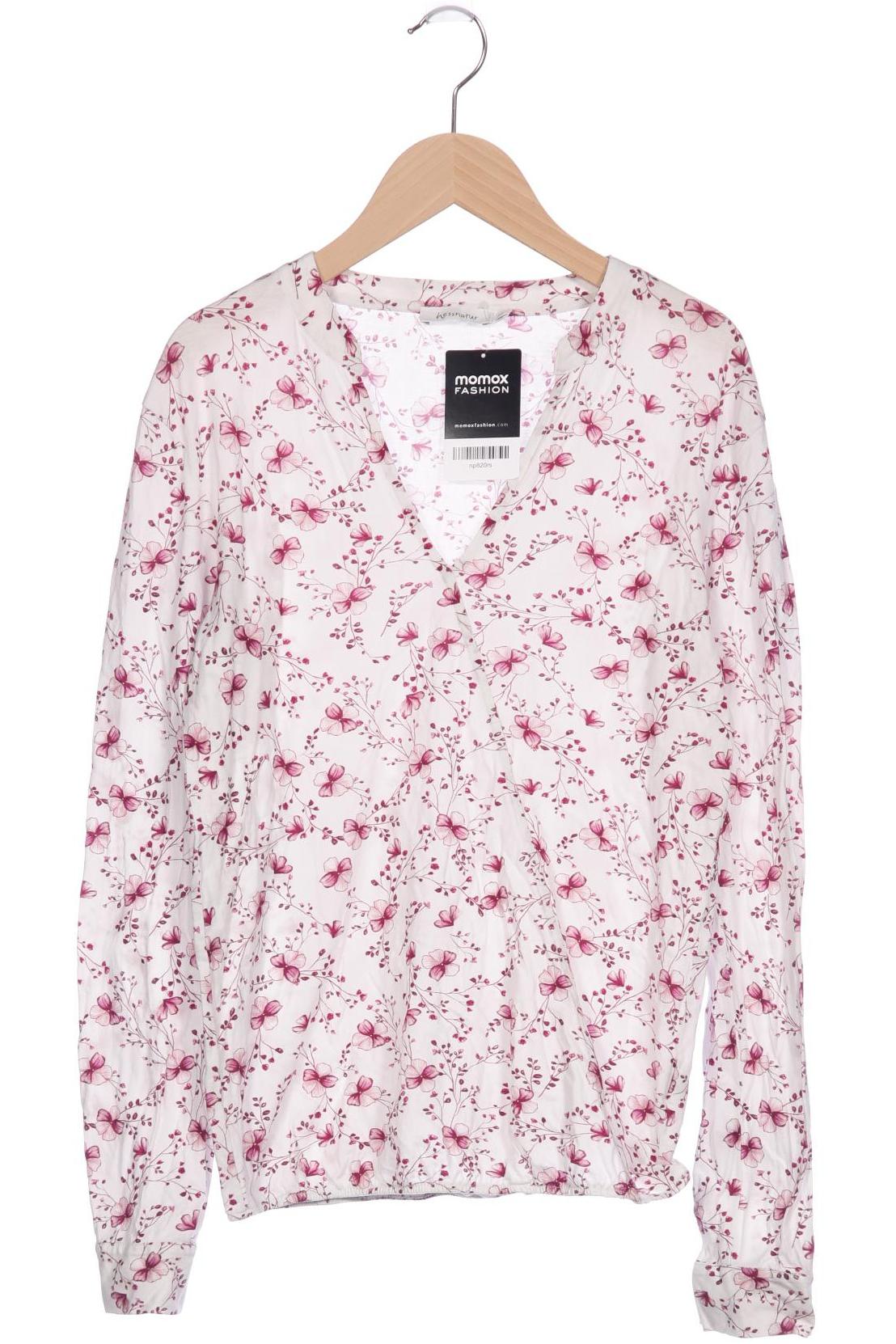 

hessnatur Damen Langarmshirt, weiß, Gr. 34