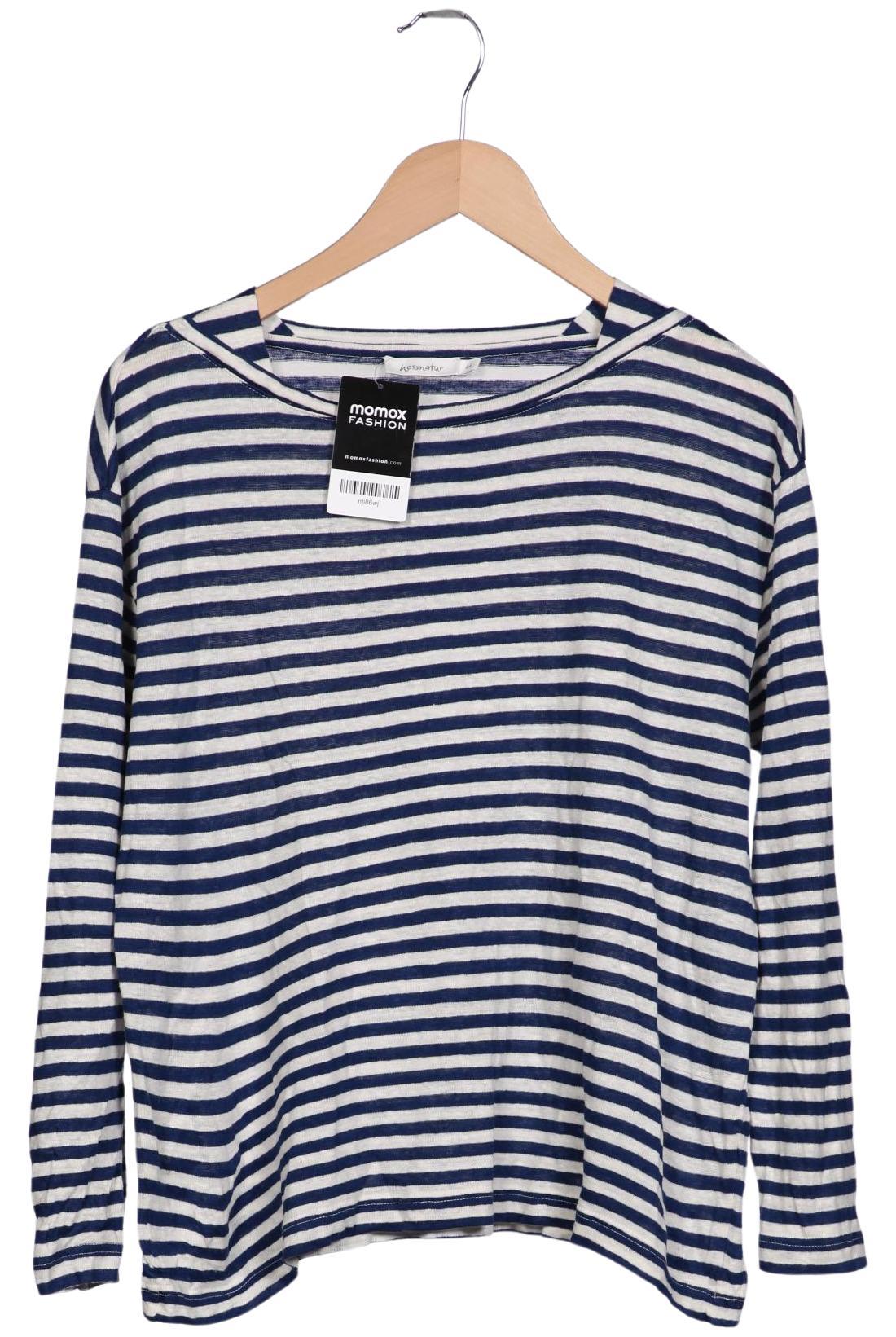 

hessnatur Damen Langarmshirt, marineblau, Gr. 44