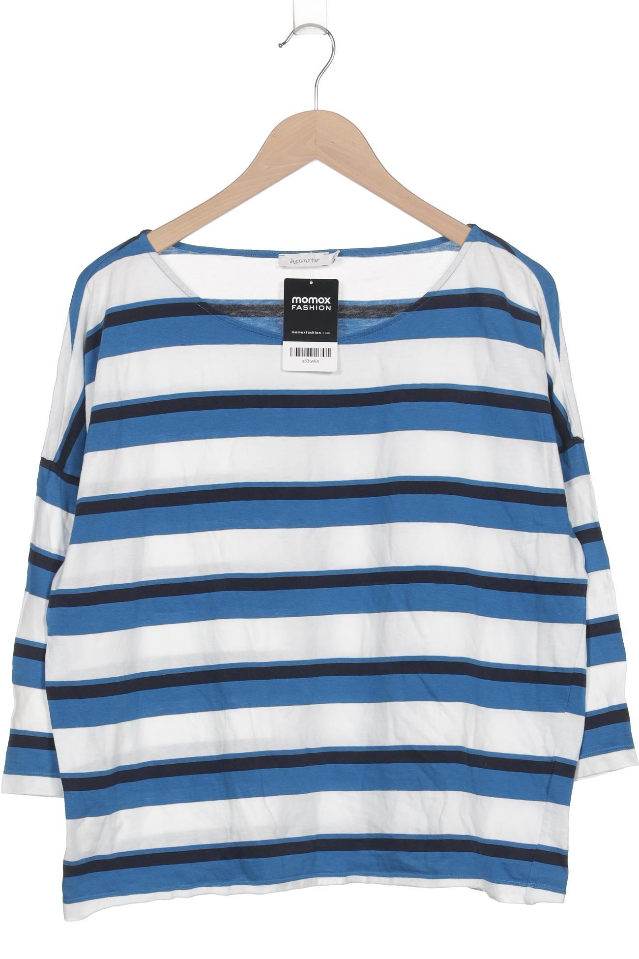

hessnatur Damen Langarmshirt, mehrfarbig, Gr. 46