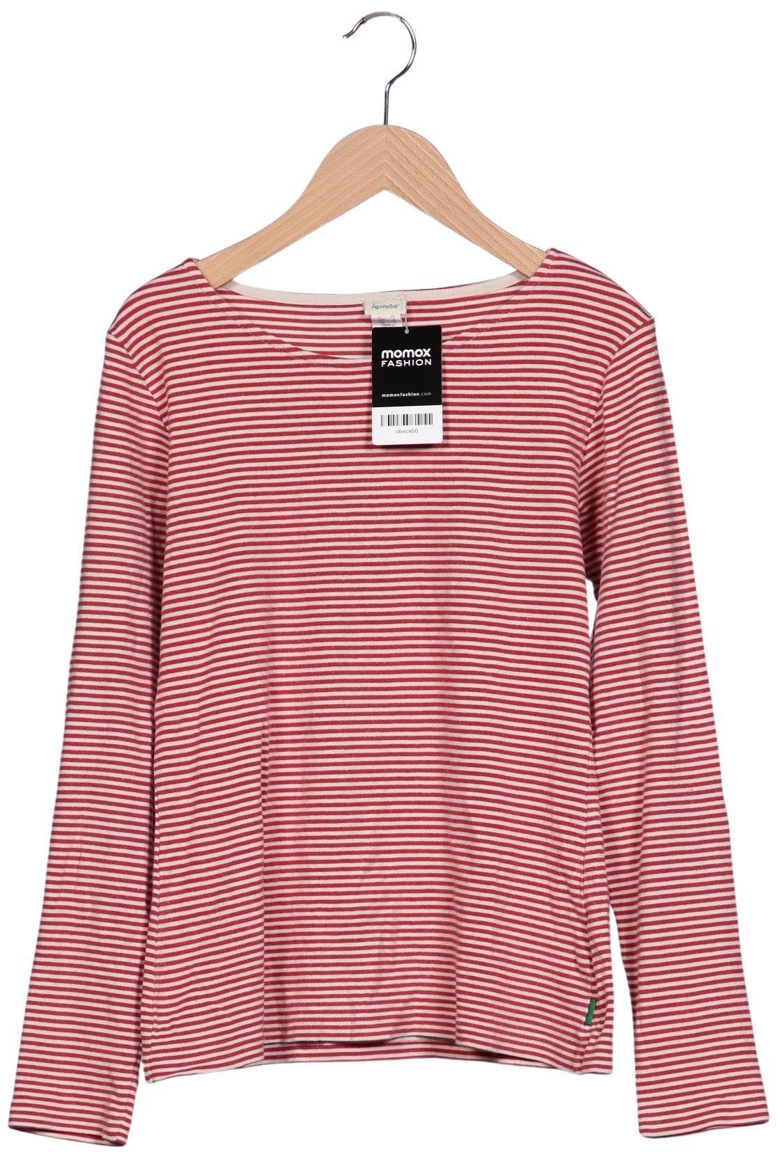 

hessnatur Damen Langarmshirt, rot, Gr. 34