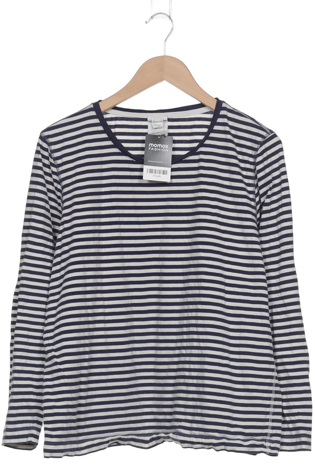 

hessnatur Damen Langarmshirt, weiß, Gr. 46