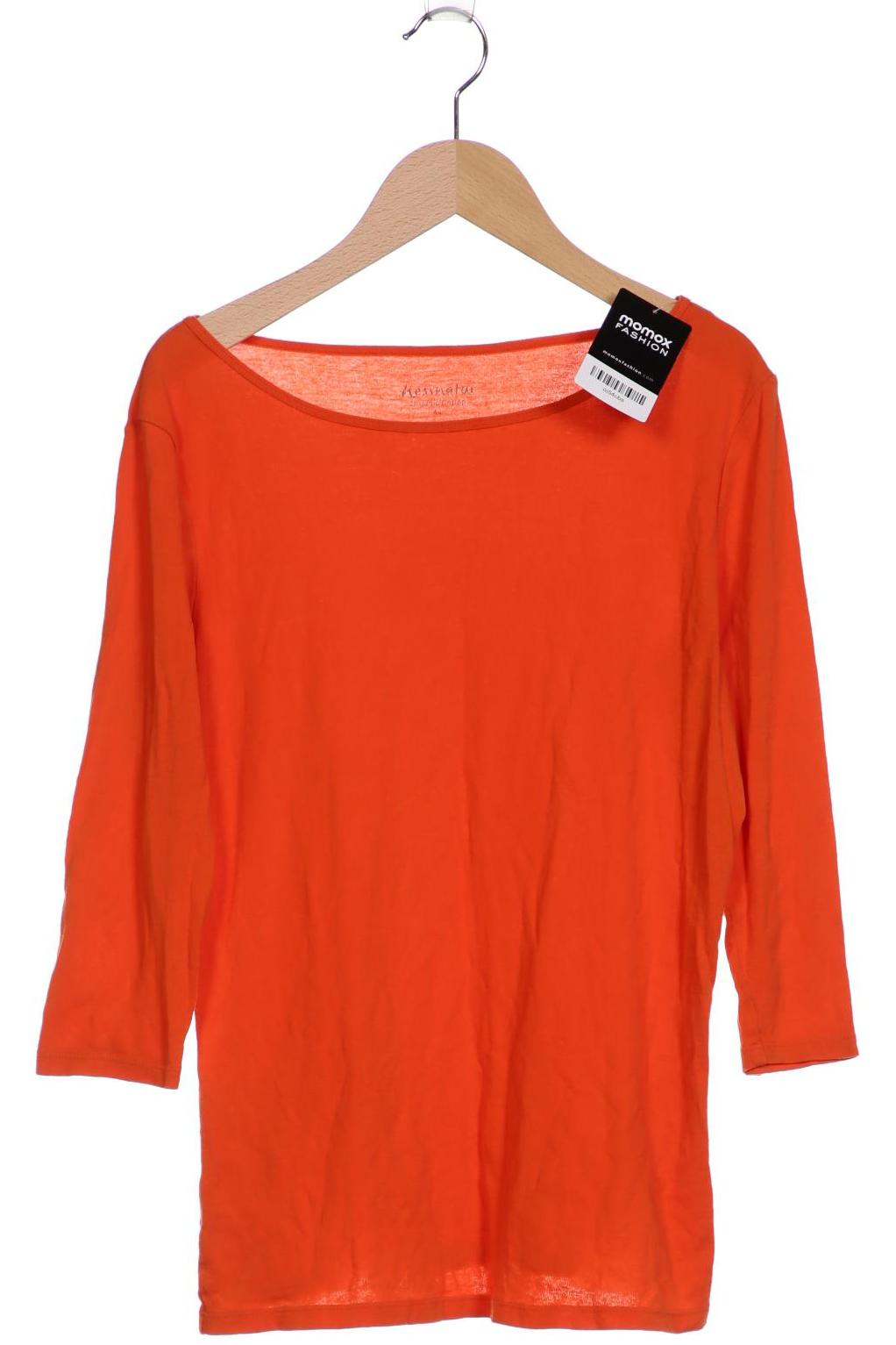 

hessnatur Damen Langarmshirt, orange, Gr. 44