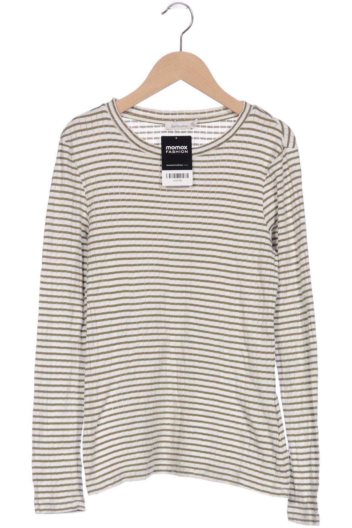 

hessnatur Damen Langarmshirt, grün, Gr. 38