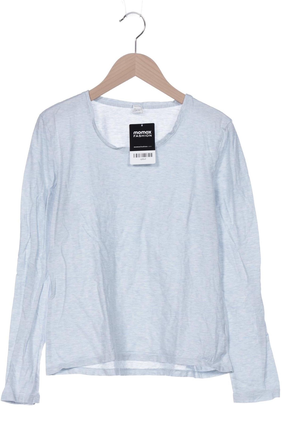 

hessnatur Damen Langarmshirt, hellblau, Gr. 42