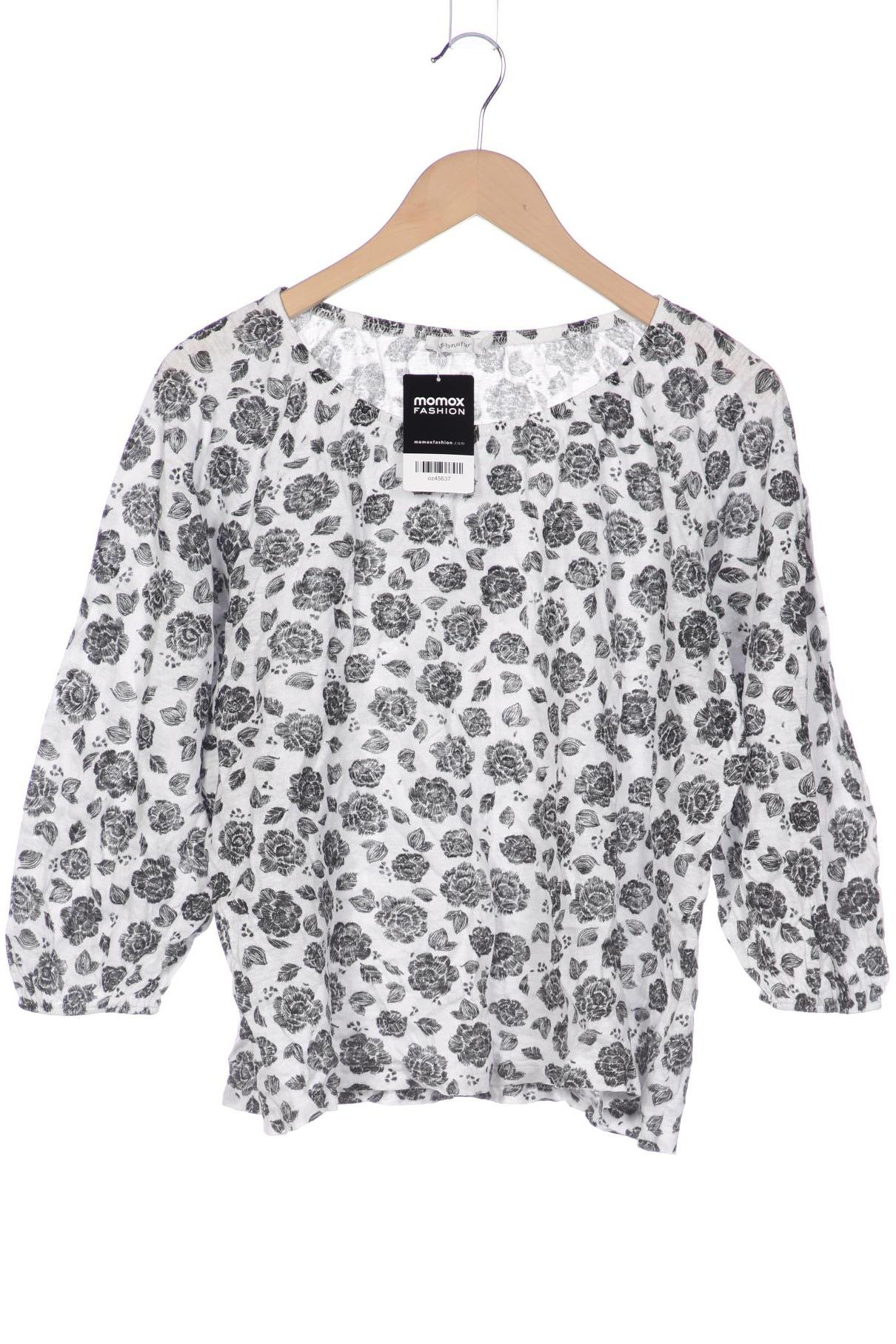 

hessnatur Damen Langarmshirt, weiß, Gr. 42