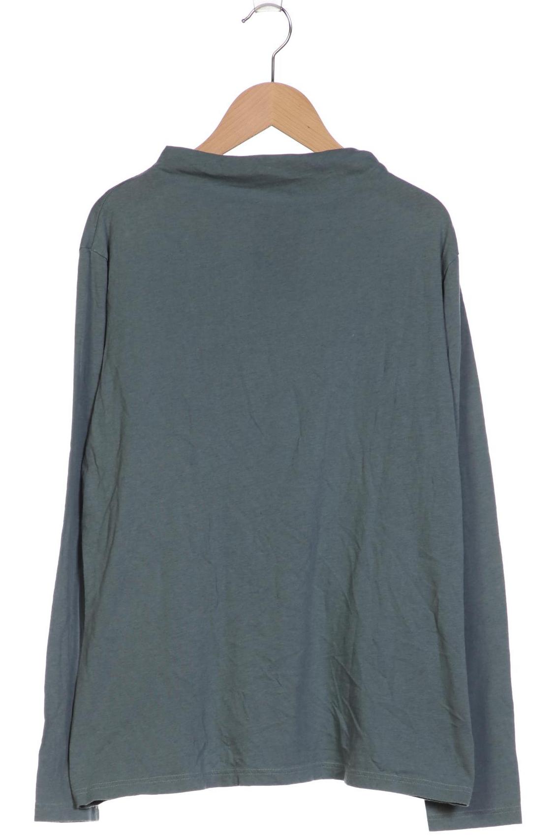 

hessnatur Damen Langarmshirt, türkis, Gr. 42