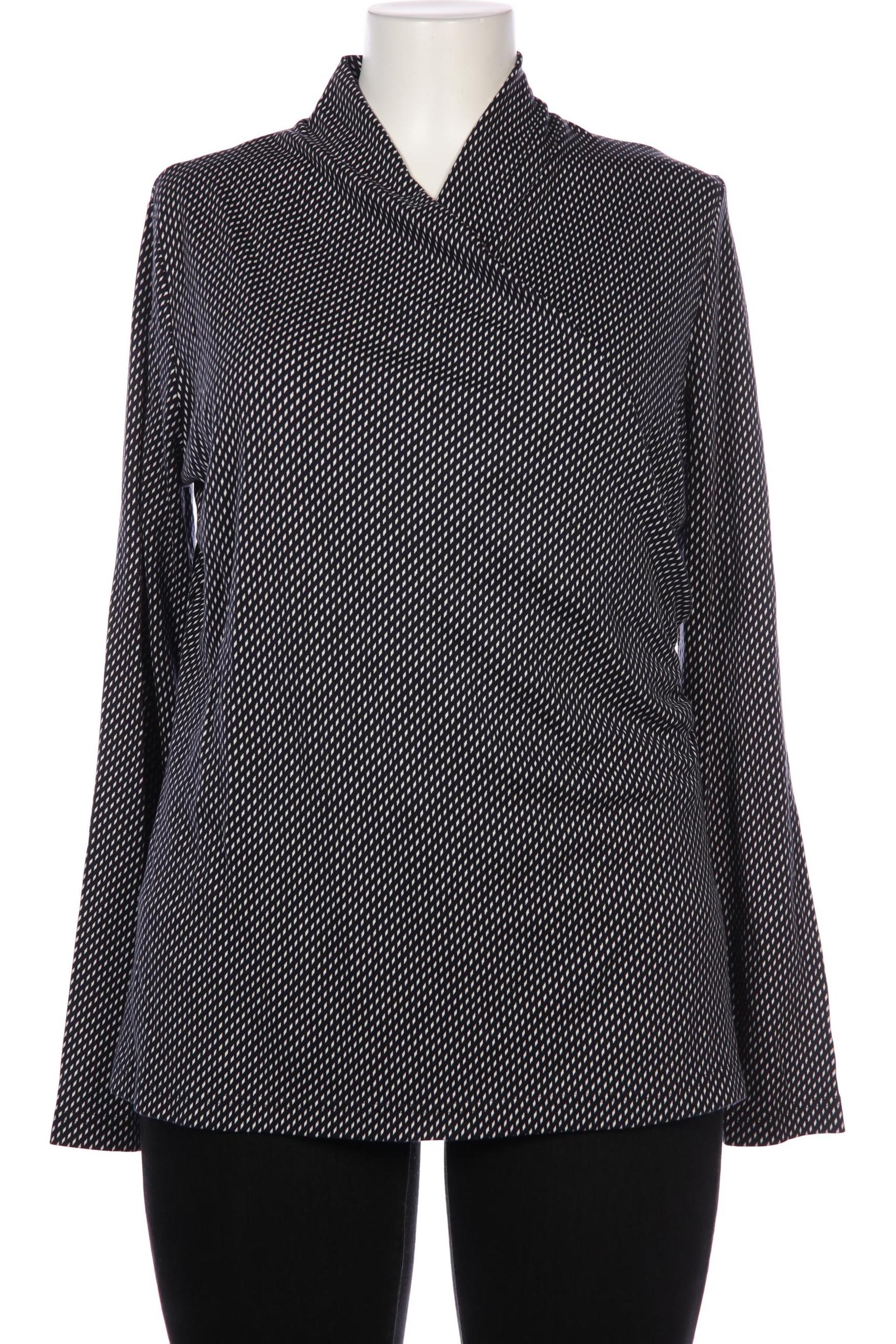

hessnatur Damen Langarmshirt, marineblau, Gr. 44