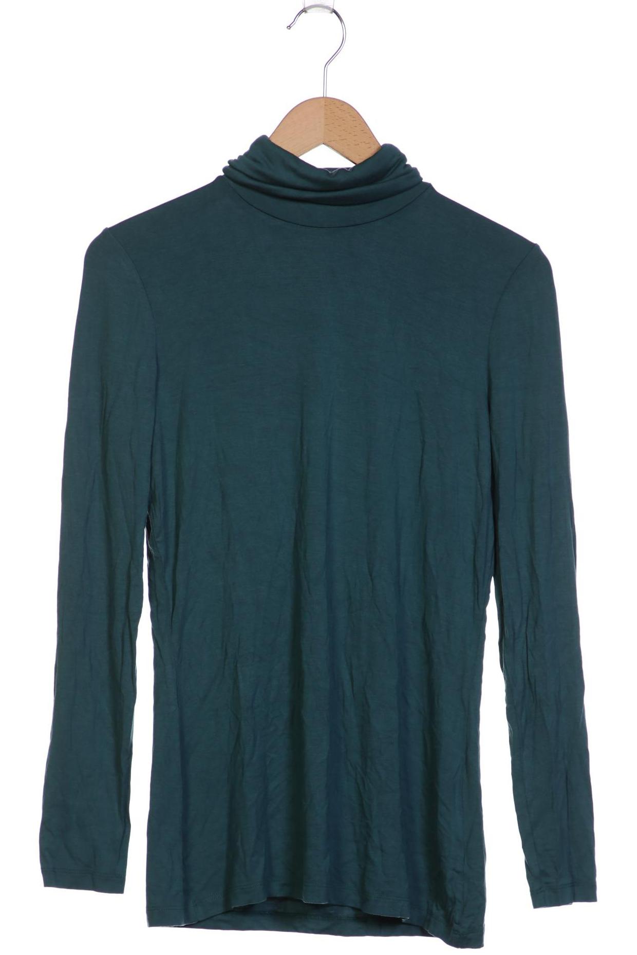

hessnatur Damen Langarmshirt, türkis, Gr. 42