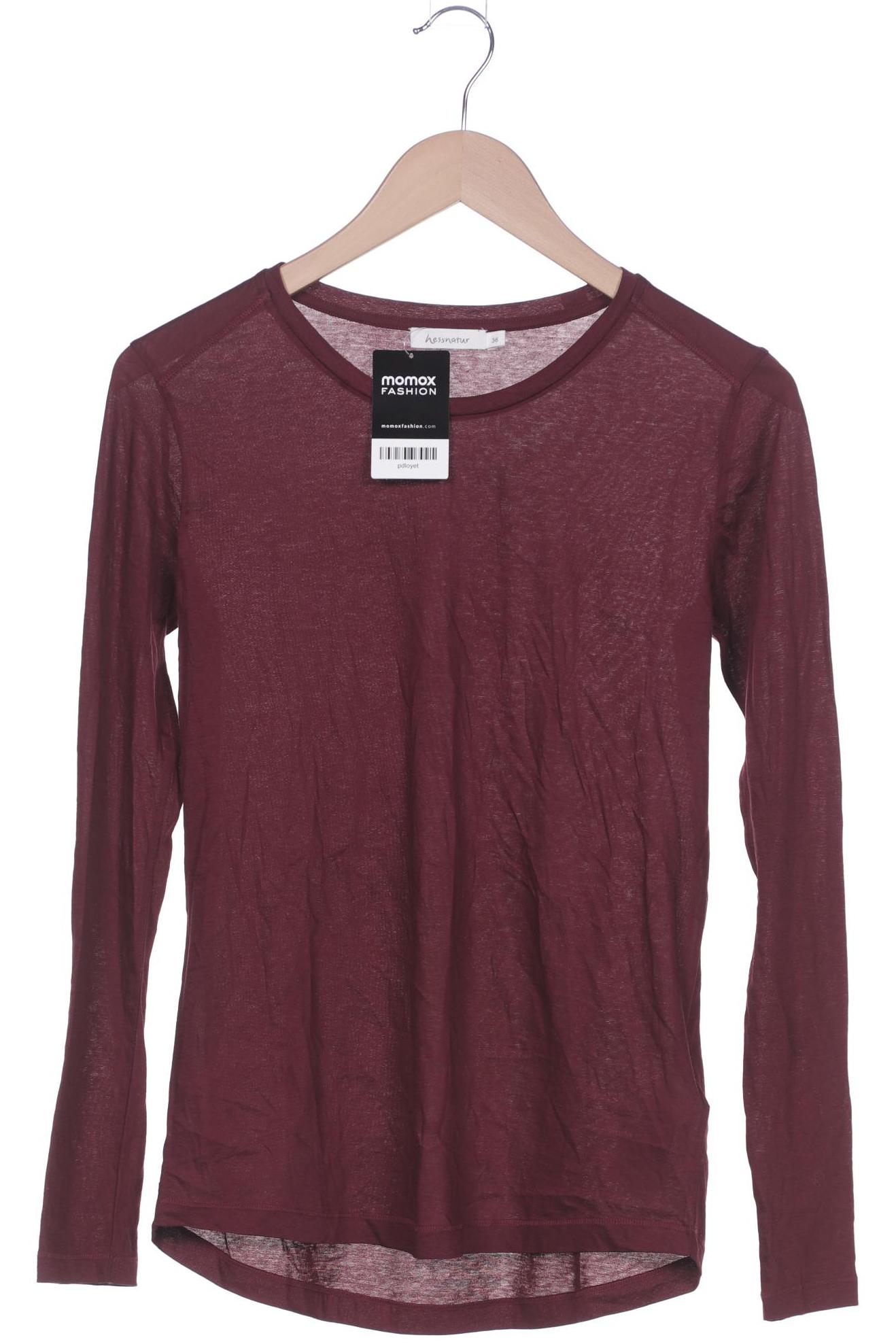 

hessnatur Damen Langarmshirt, bordeaux