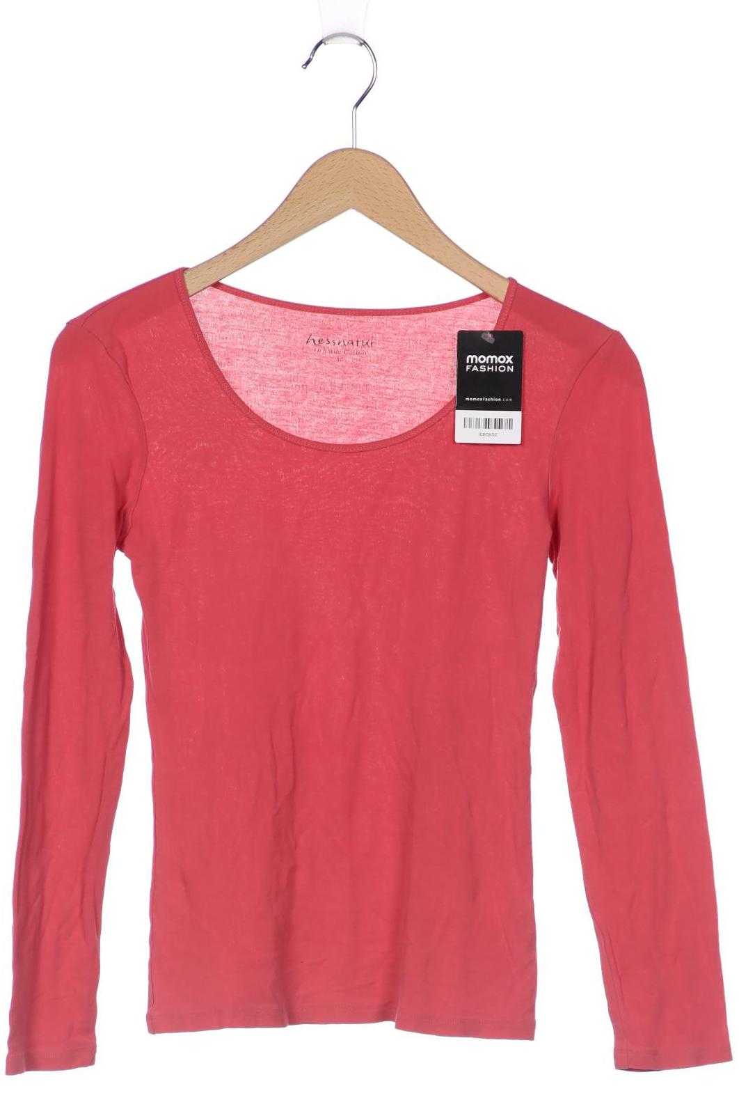 

hessnatur Damen Langarmshirt, pink, Gr. 34