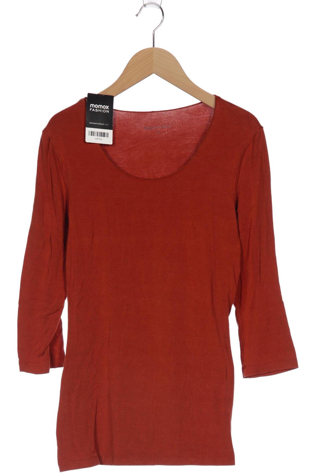 

hessnatur Damen Langarmshirt, rot, Gr. 36