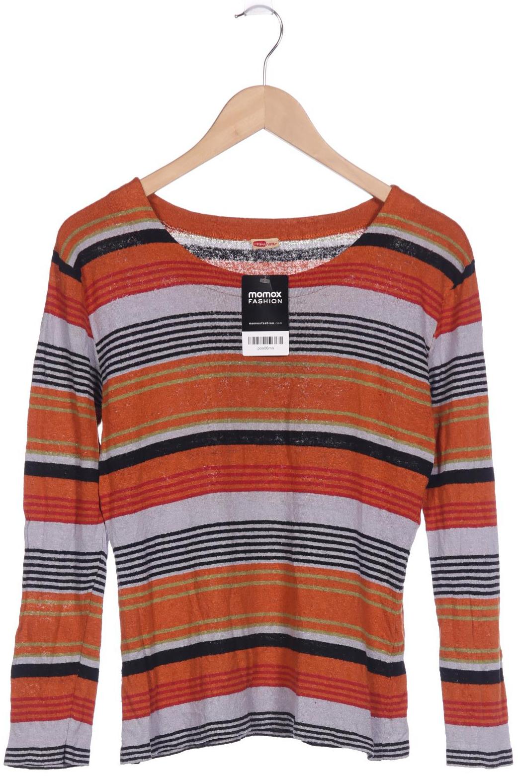 

hessnatur Damen Langarmshirt, mehrfarbig, Gr. 40