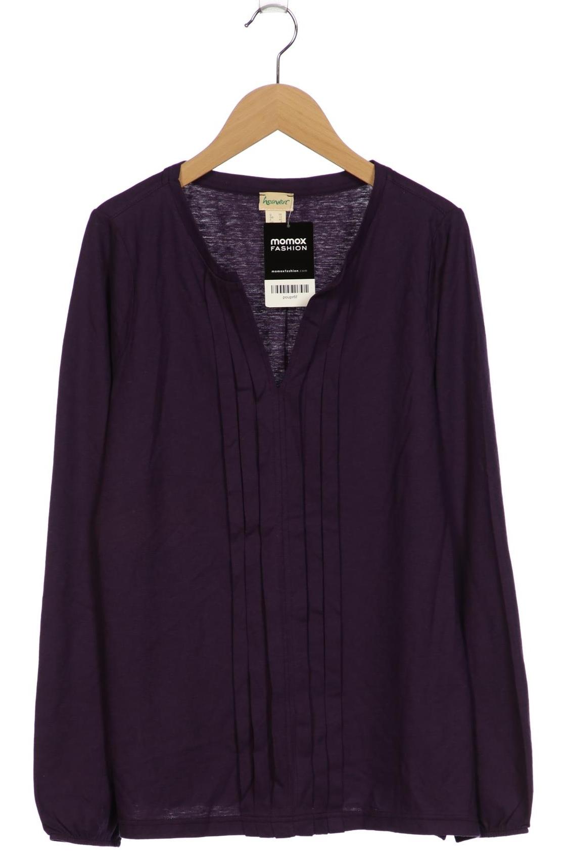 

hessnatur Damen Langarmshirt, flieder, Gr. 38