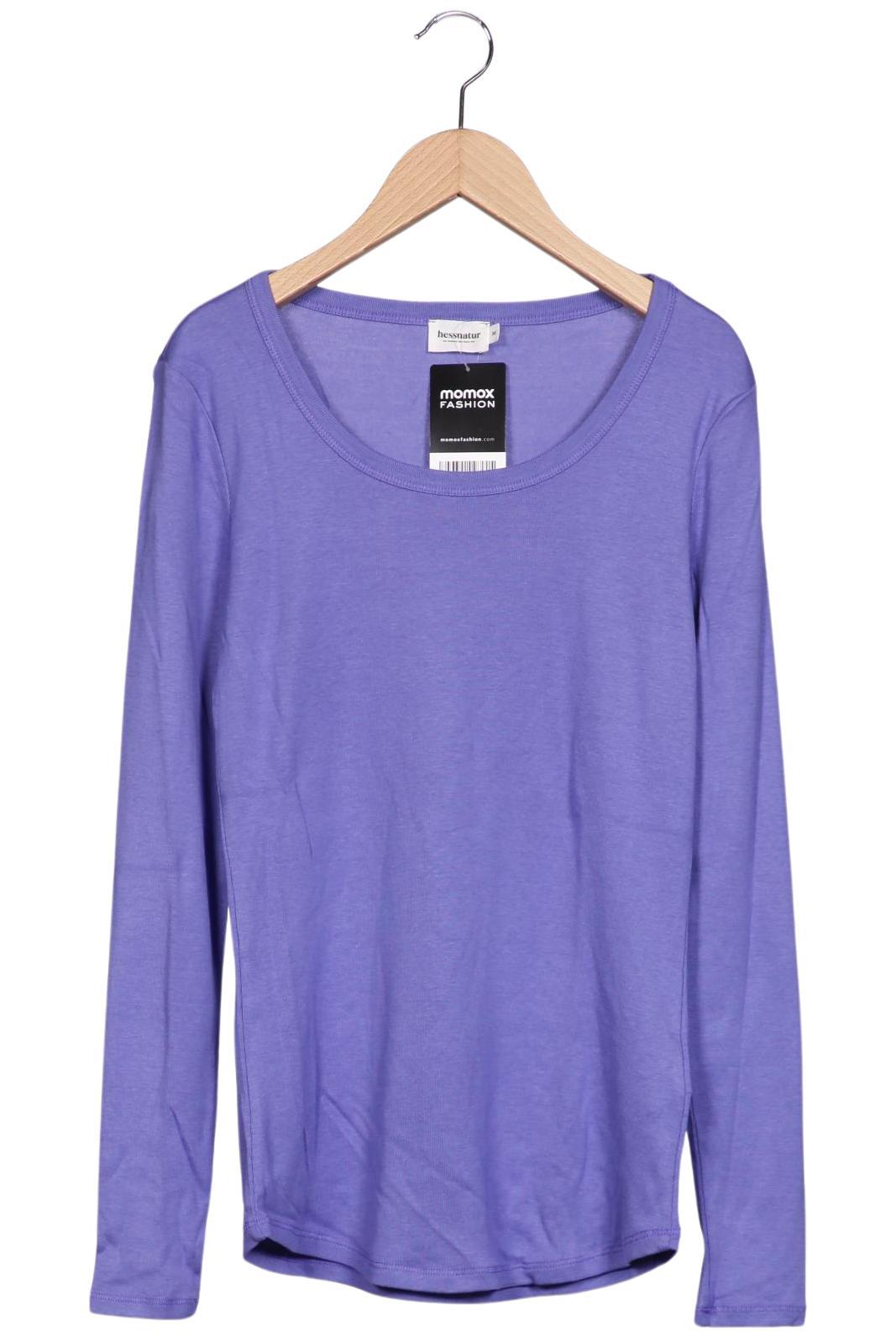 

hessnatur Damen Langarmshirt, flieder, Gr. 38