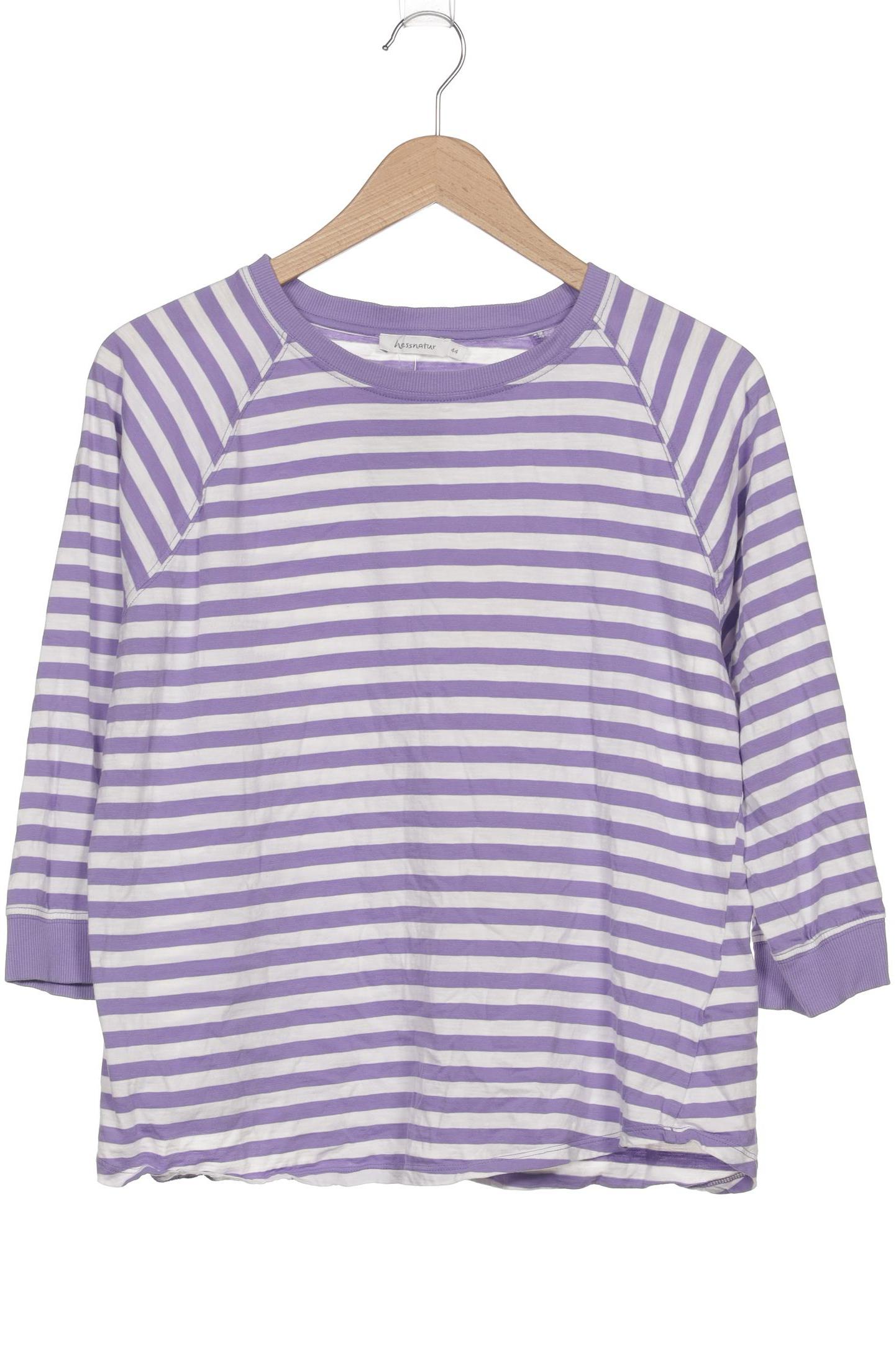 

hessnatur Damen Langarmshirt, flieder, Gr. 44