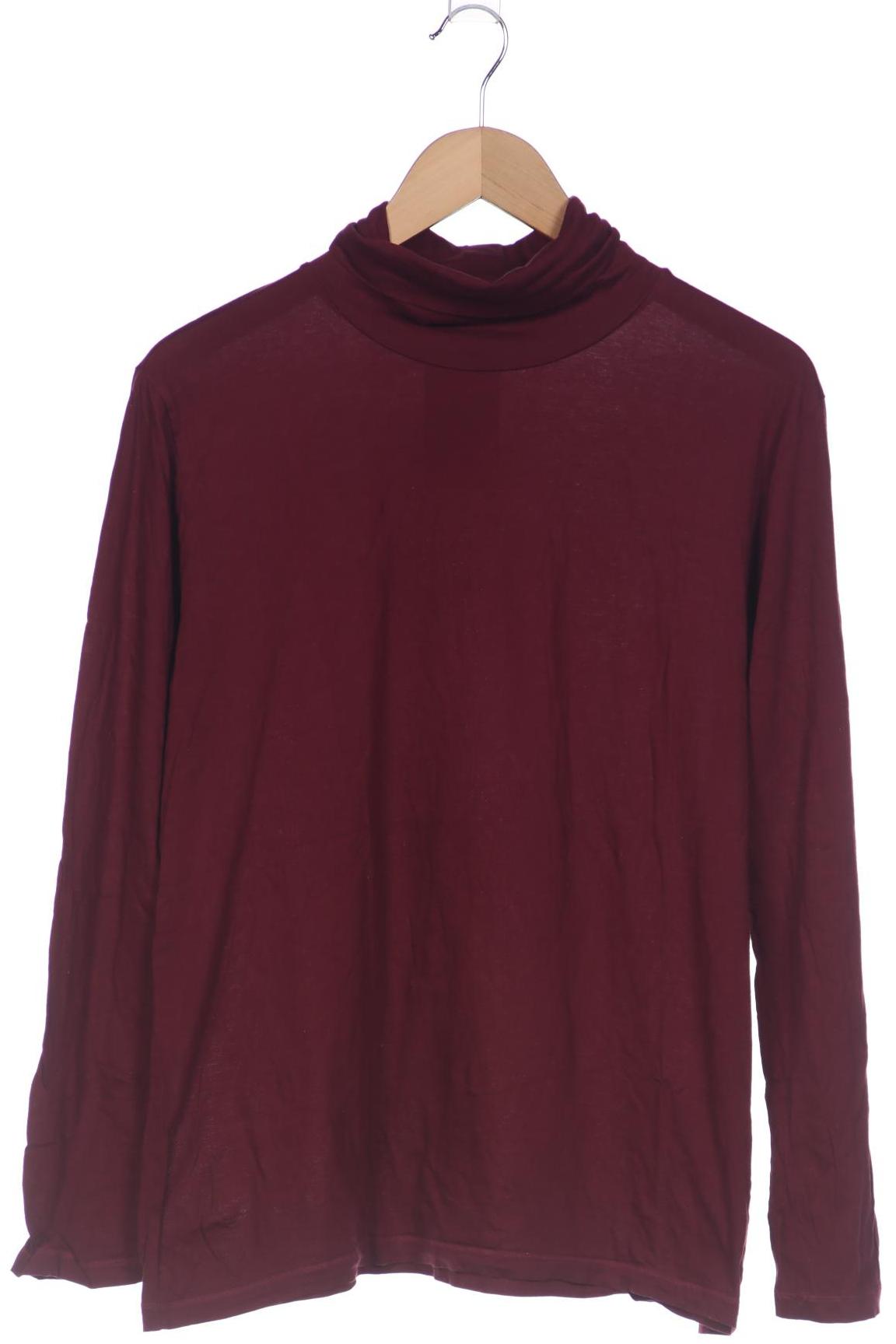 

hessnatur Damen Langarmshirt, bordeaux, Gr. 46