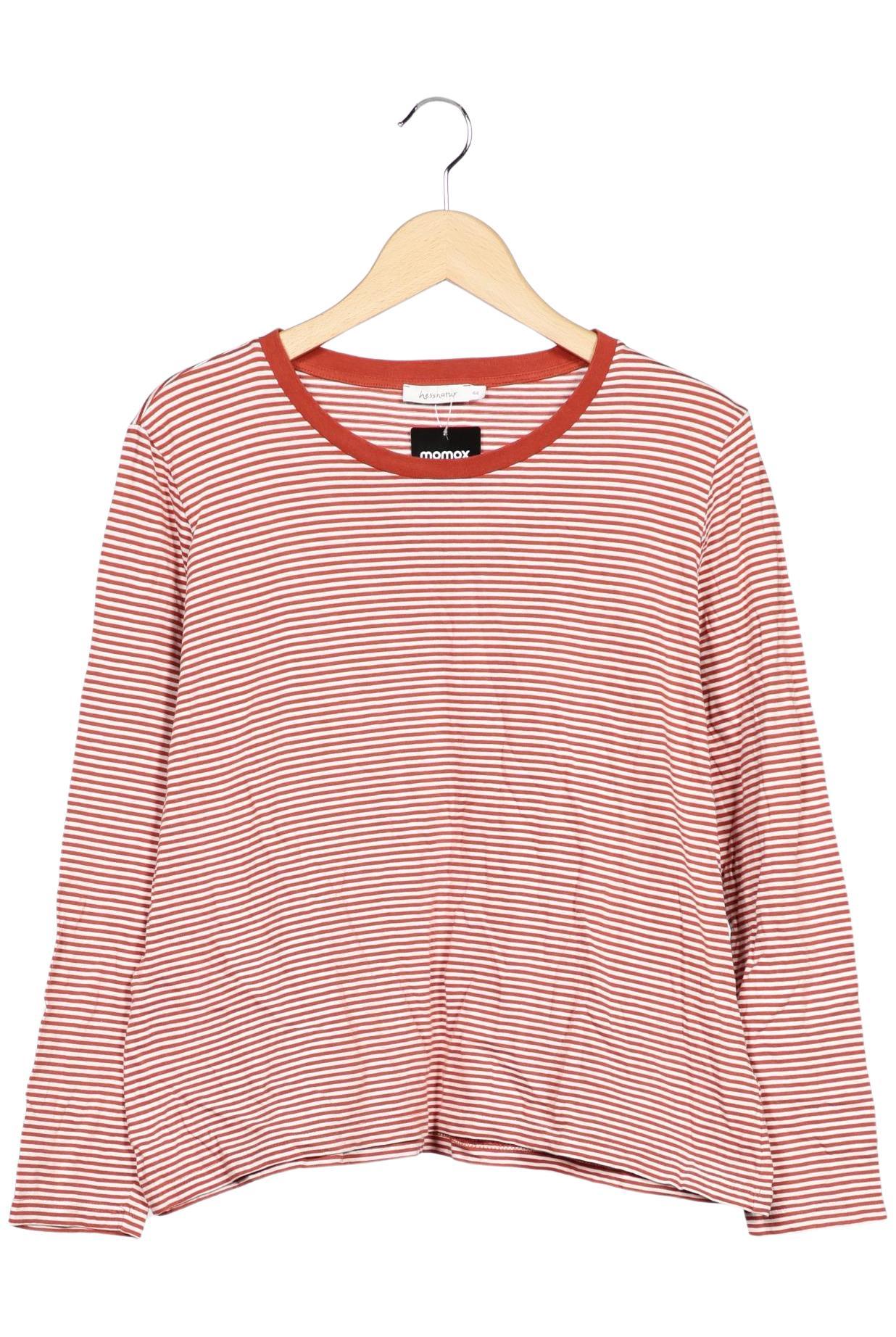 

hessnatur Damen Langarmshirt, mehrfarbig, Gr. 44