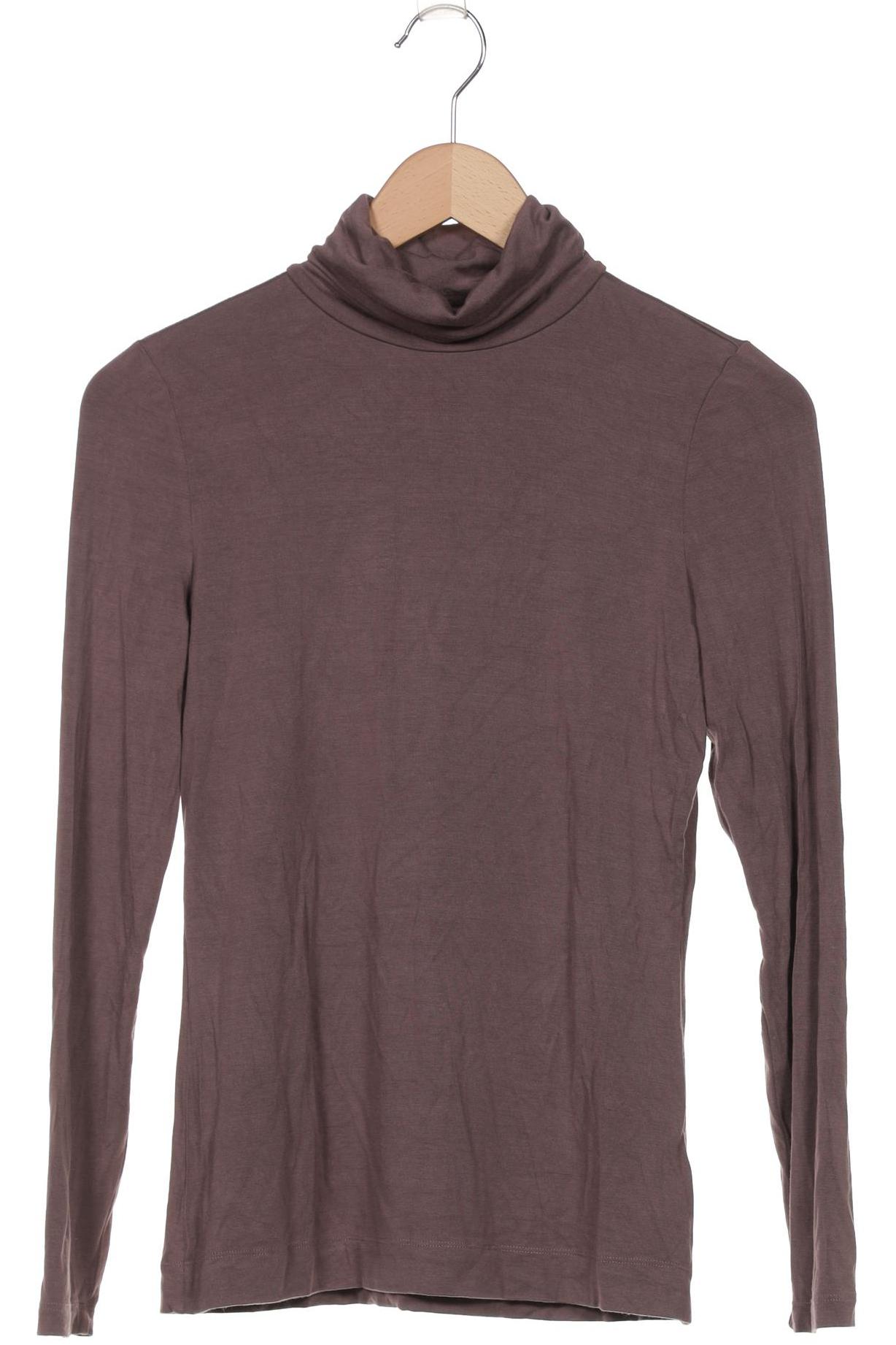 

hessnatur Damen Langarmshirt, braun, Gr. 40