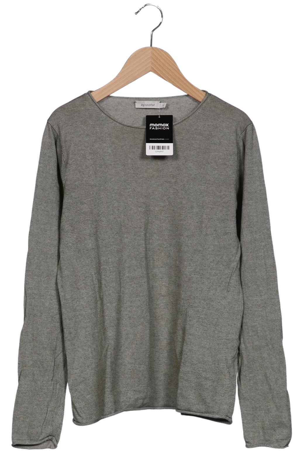 

hessnatur Damen Langarmshirt, grau, Gr. 36