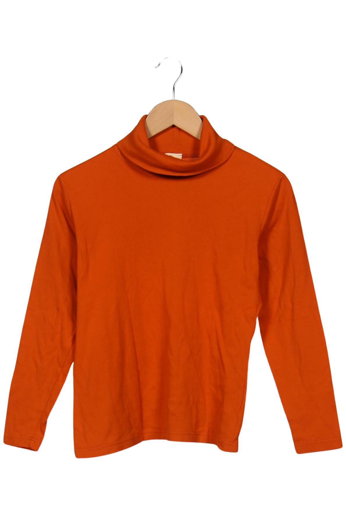 

hessnatur Damen Langarmshirt, orange, Gr. 38