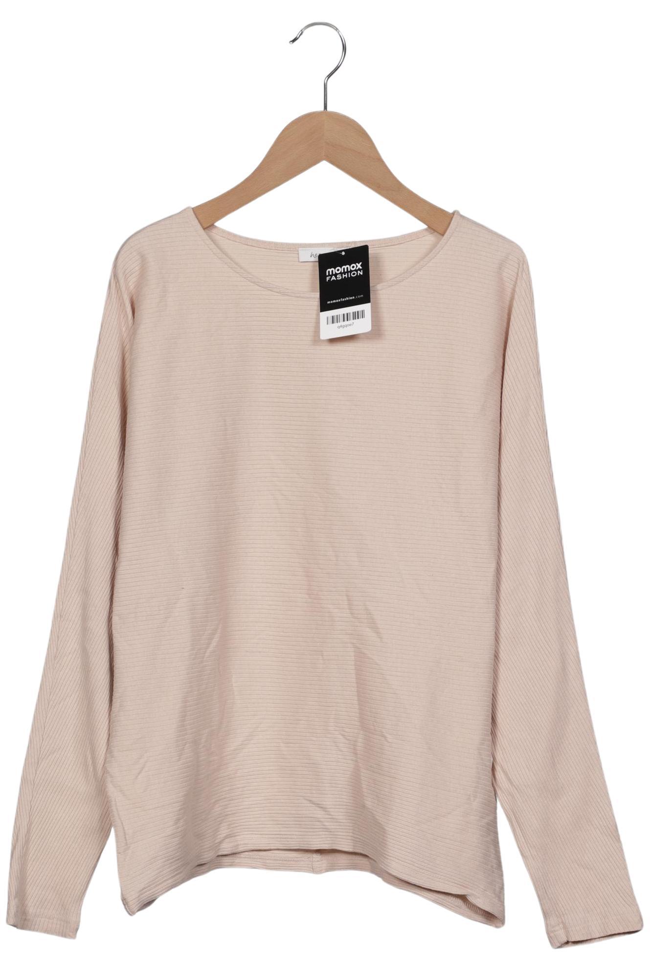 

hessnatur Damen Langarmshirt, beige, Gr. 38