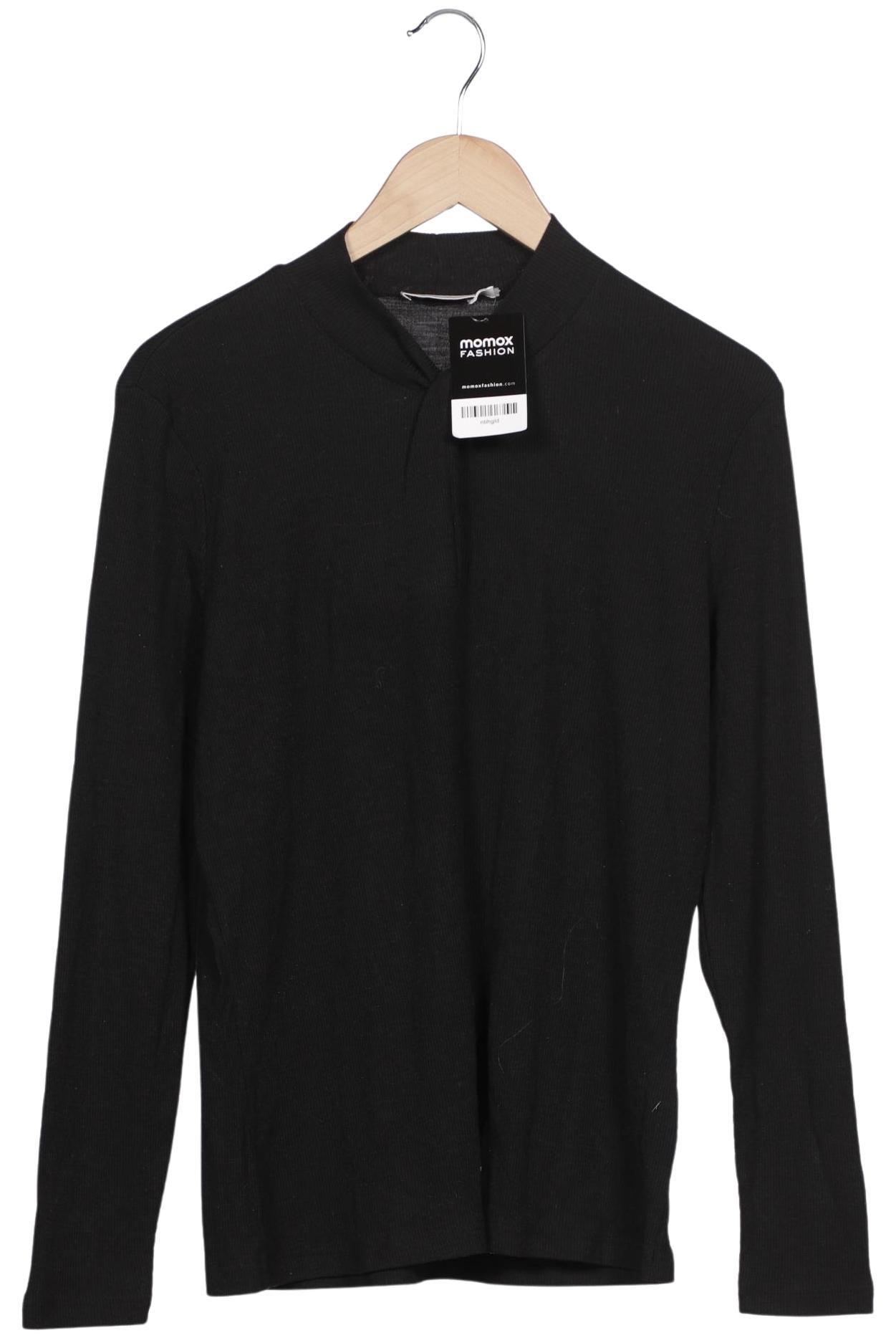 

hessnatur Damen Langarmshirt, schwarz, Gr. 48