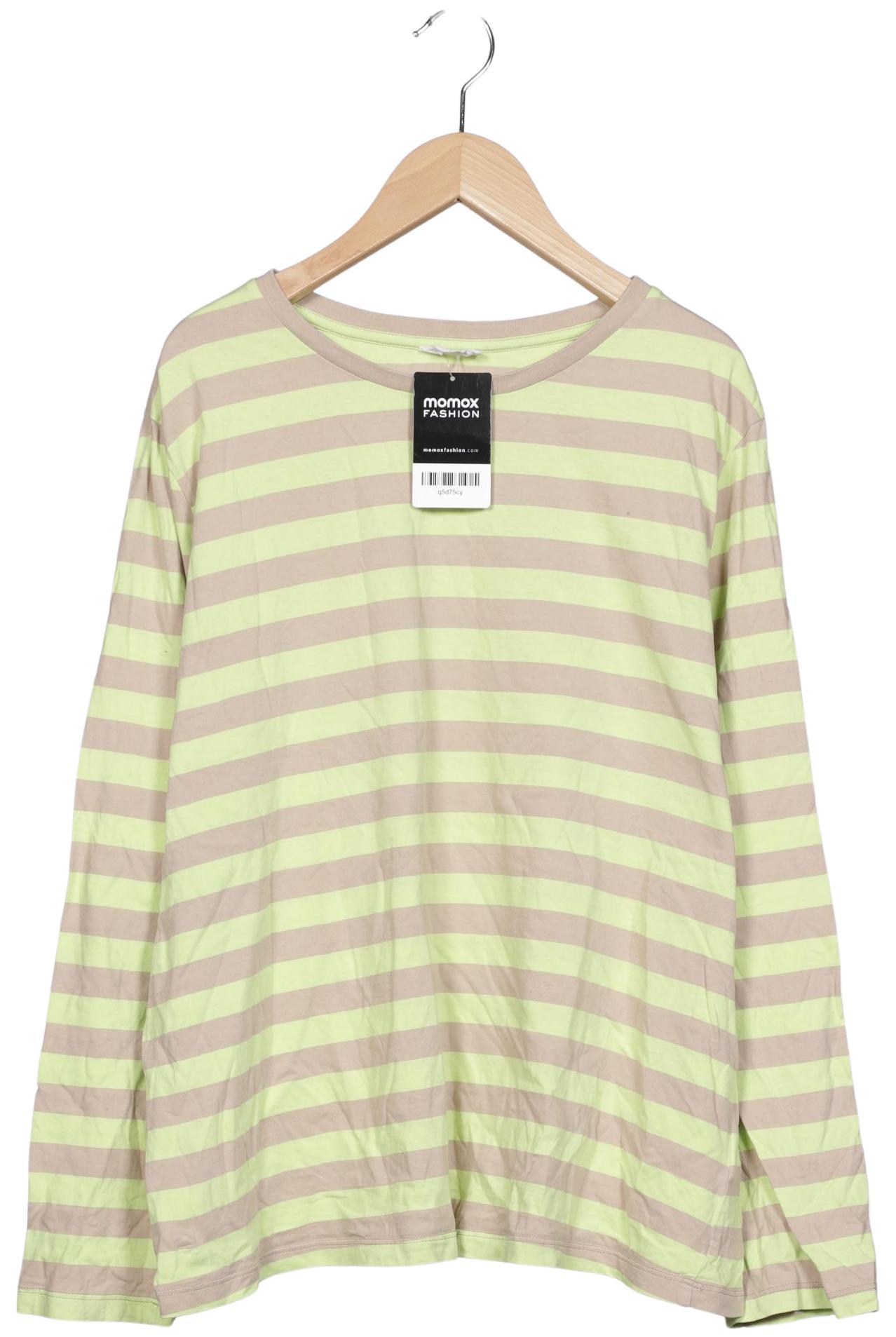 

hessnatur Damen Langarmshirt, hellgrün, Gr. 46
