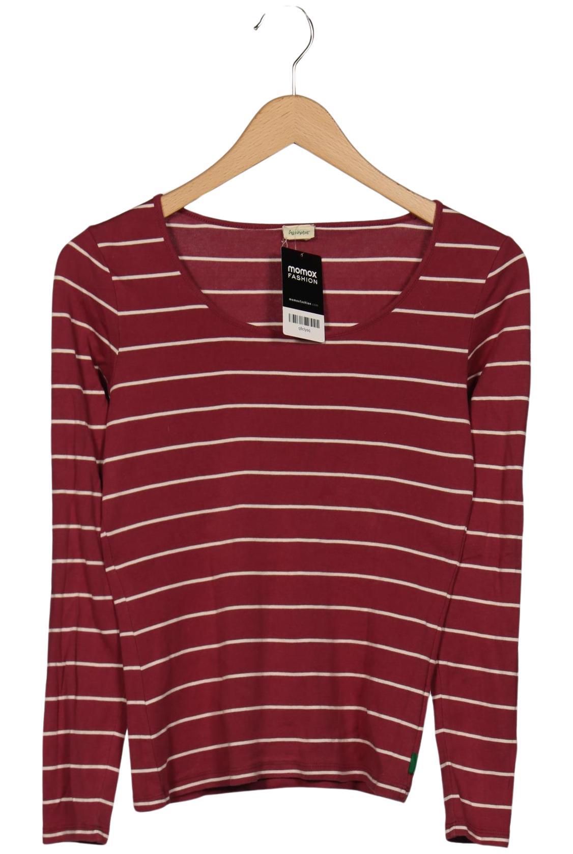 

hessnatur Damen Langarmshirt, mehrfarbig, Gr. 34