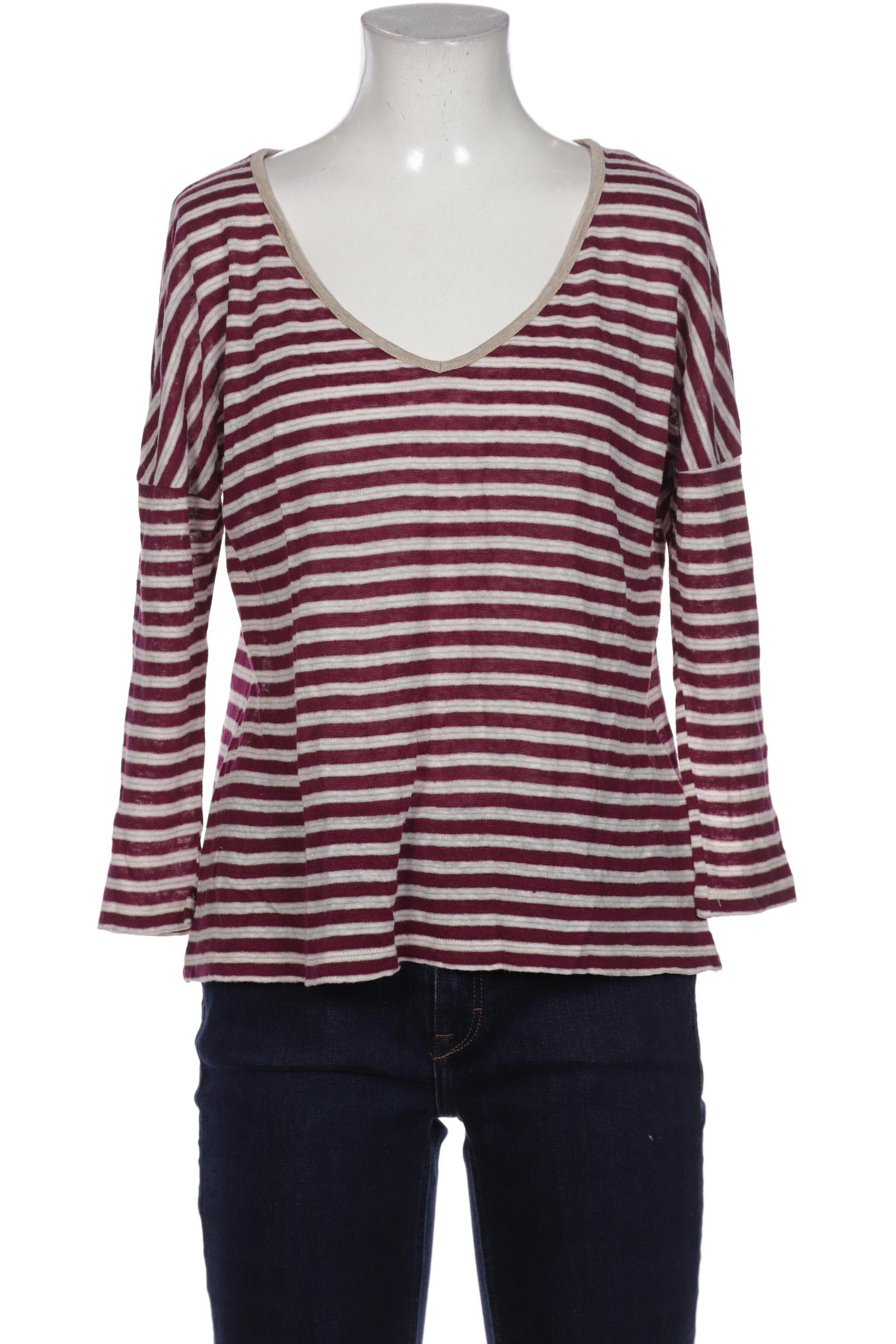 

hessnatur Damen Langarmshirt, bordeaux, Gr. 36