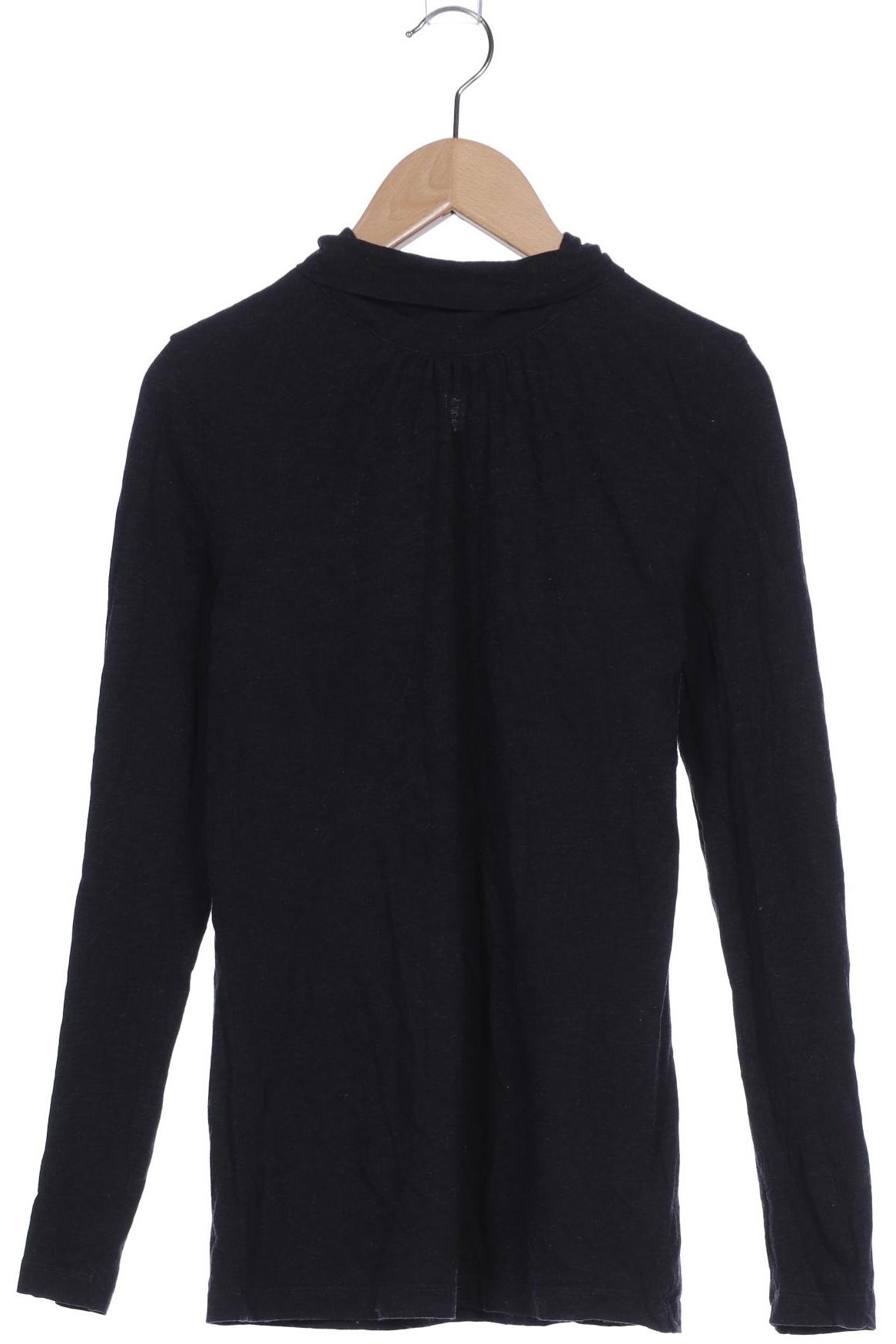 

hessnatur Damen Langarmshirt, marineblau, Gr. 34