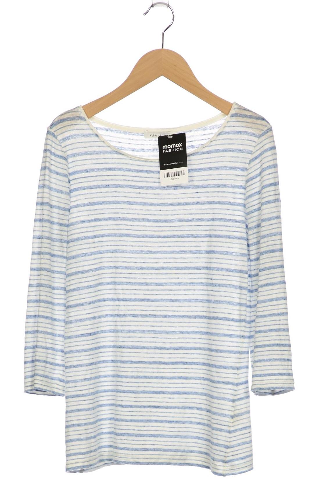 

hessnatur Damen Langarmshirt, weiß, Gr. 34