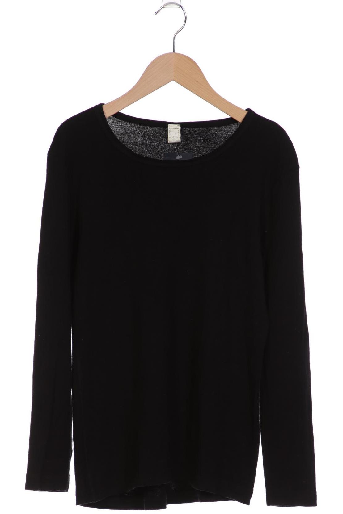 

hessnatur Damen Langarmshirt, schwarz, Gr. 38