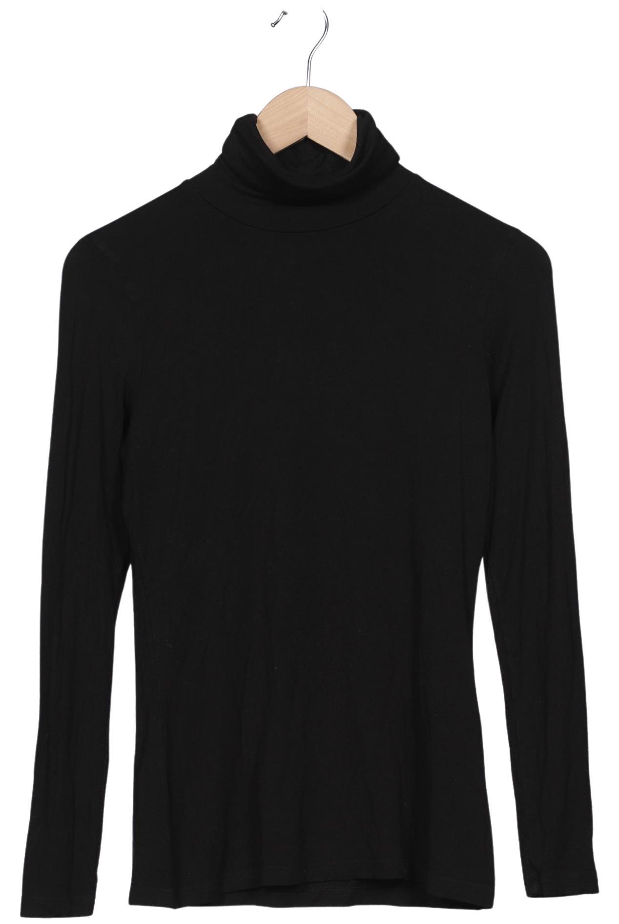 

hessnatur Damen Langarmshirt, schwarz, Gr. 36