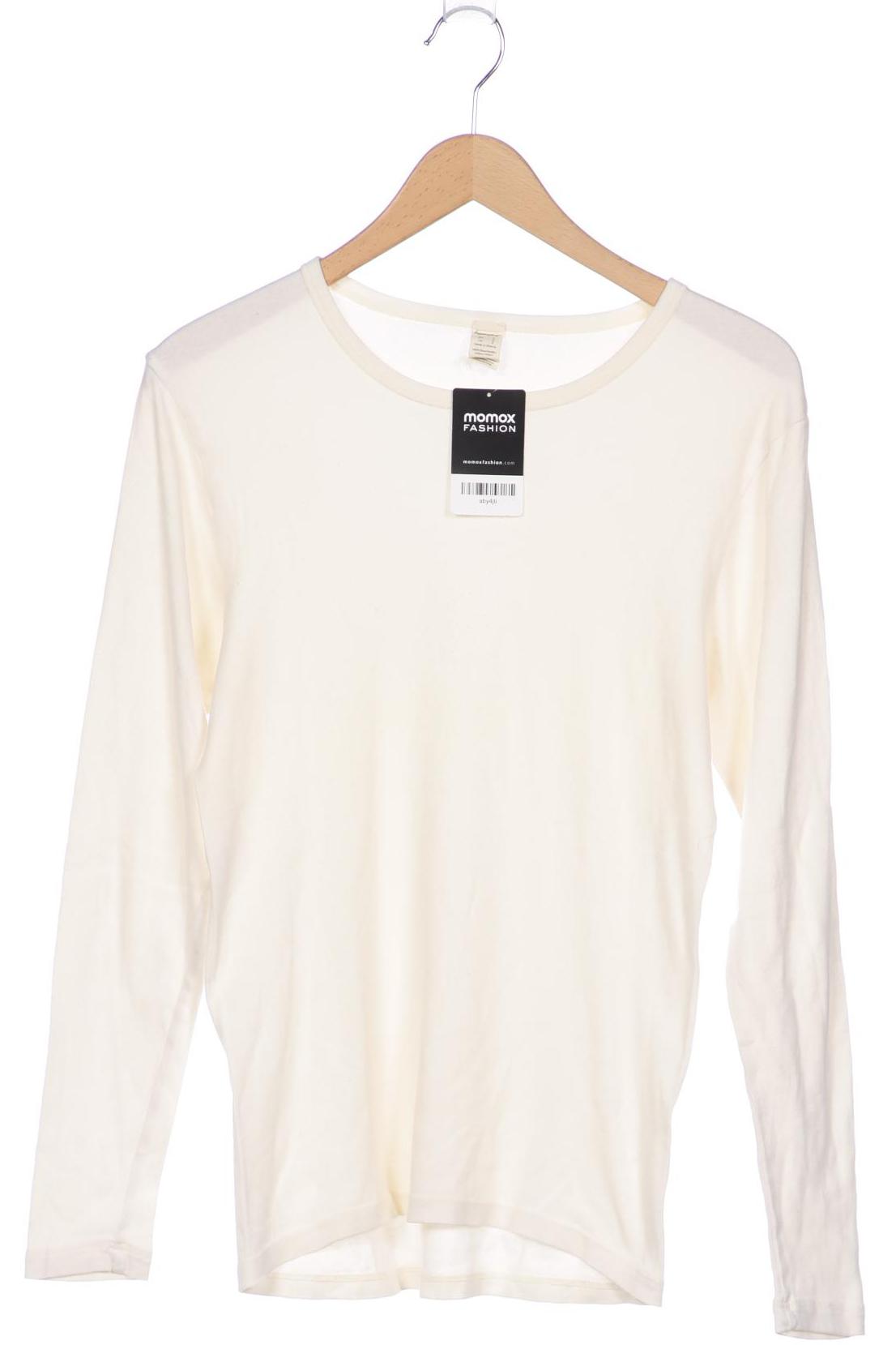 

hessnatur Damen Langarmshirt, cremeweiß