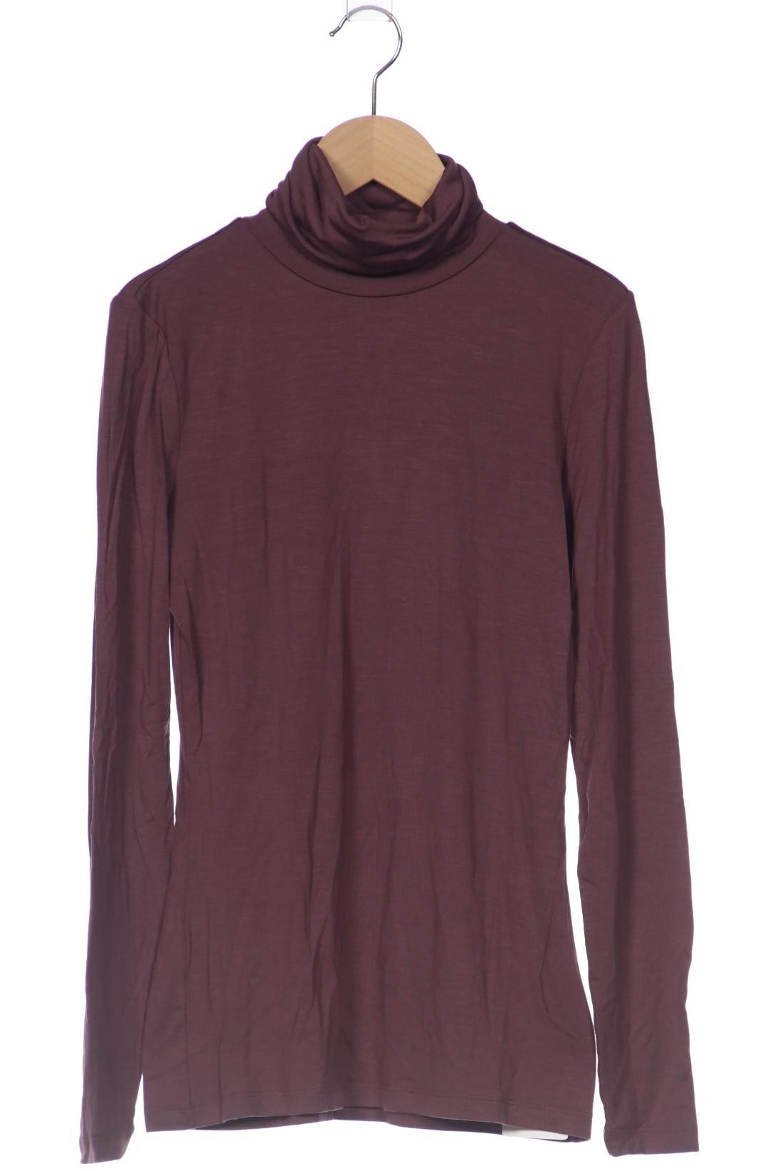 

hessnatur Damen Langarmshirt, bordeaux, Gr. 36