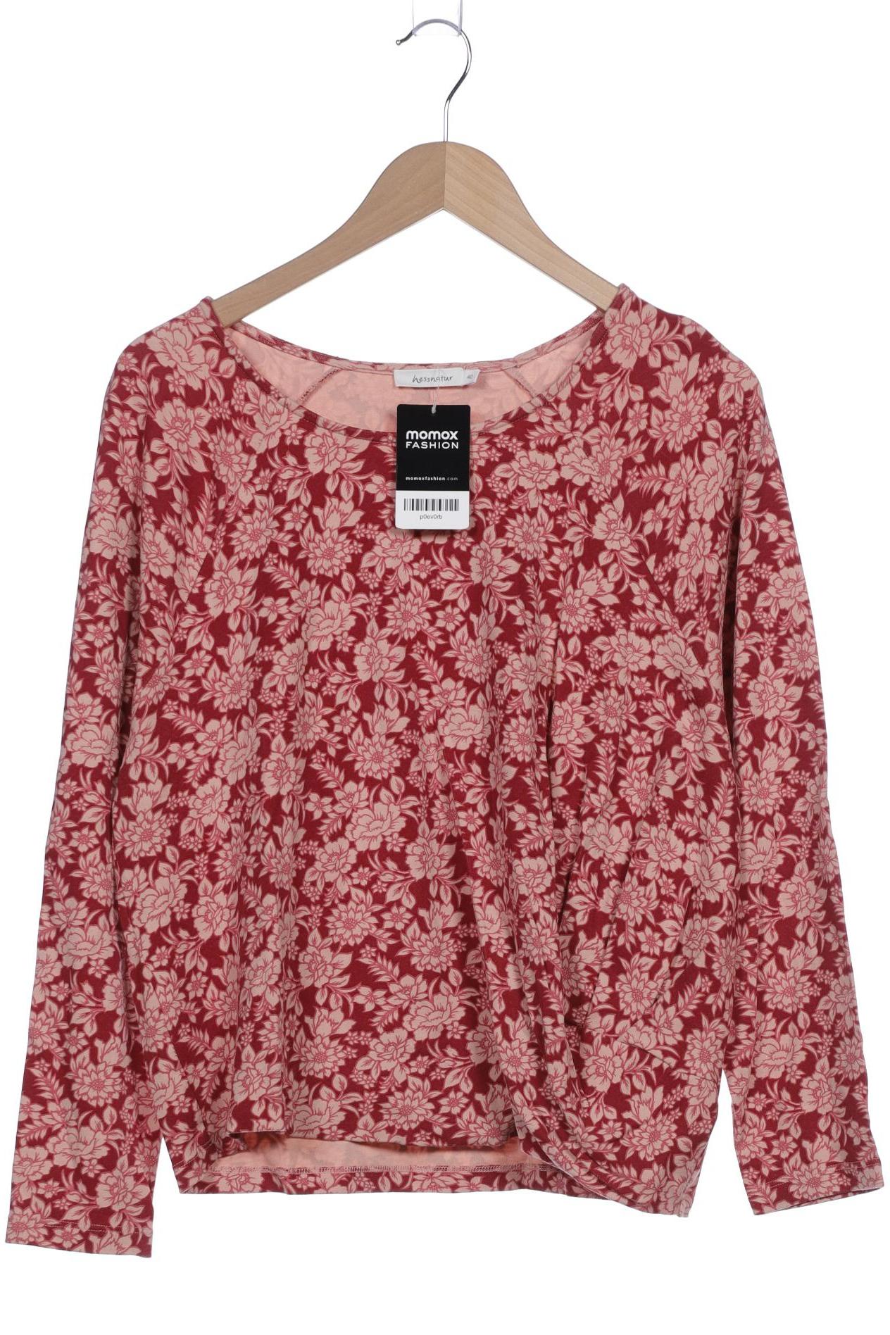 

hessnatur Damen Langarmshirt, bordeaux, Gr. 40