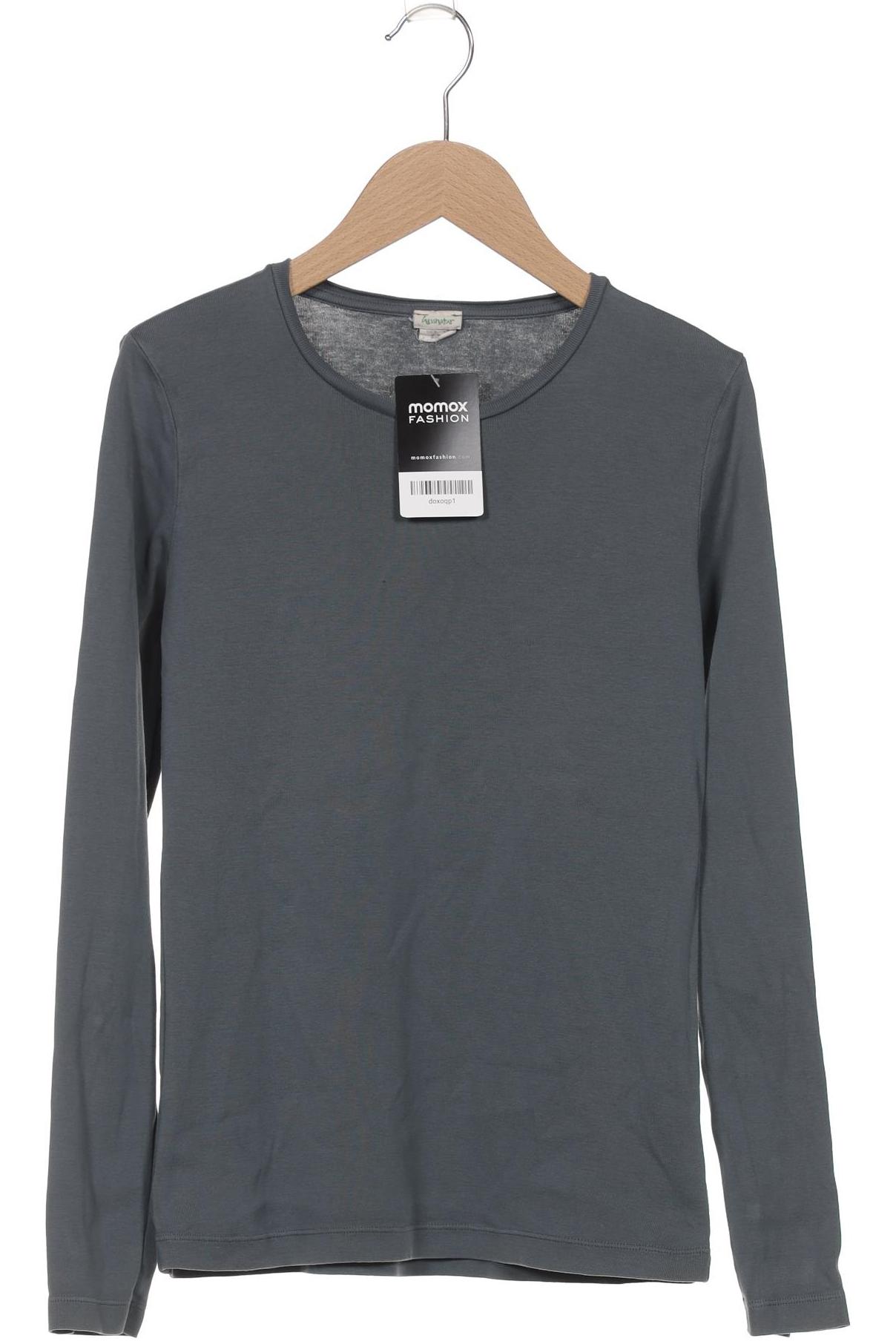 

hessnatur Damen Langarmshirt, grau, Gr. 36