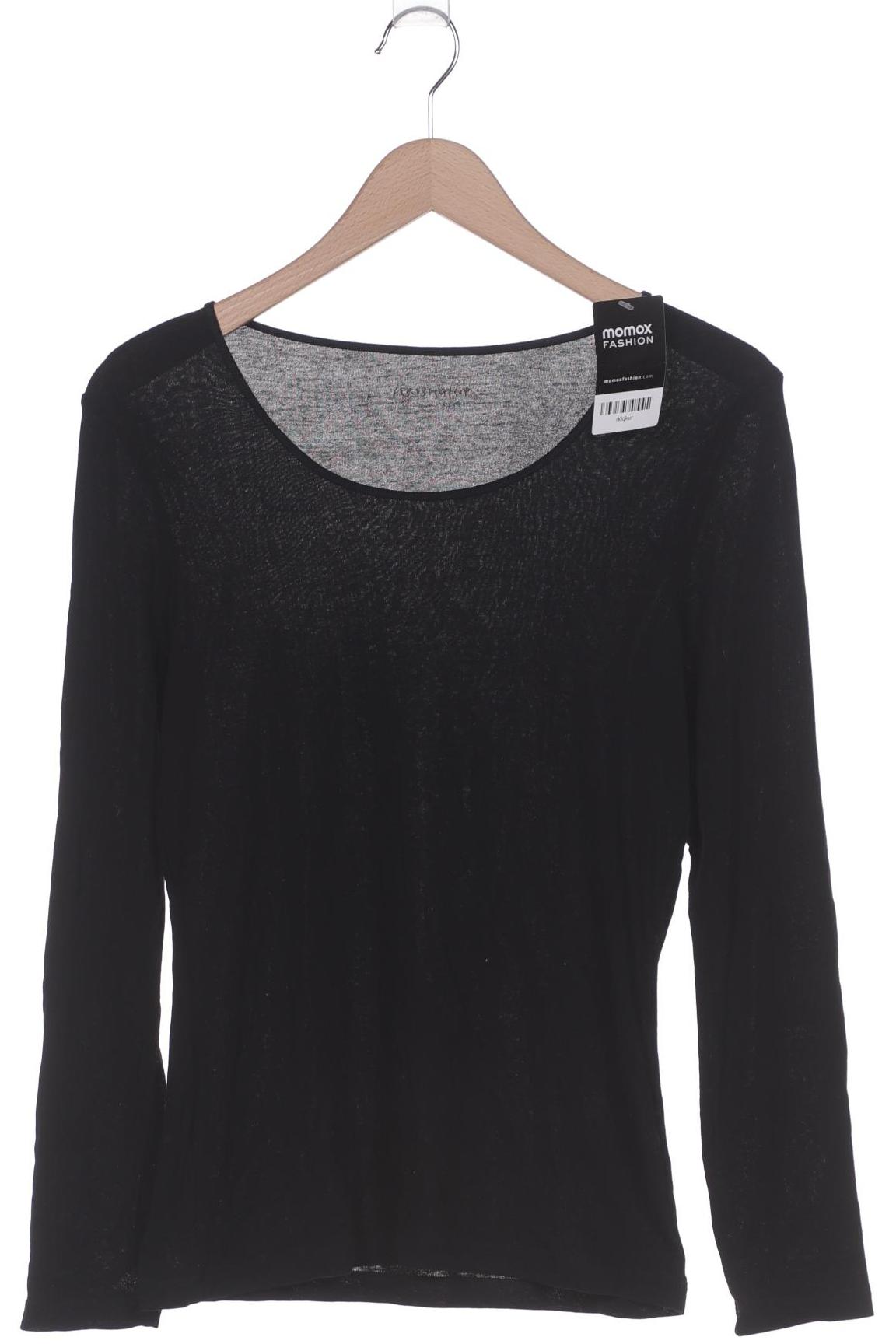 

hessnatur Damen Langarmshirt, schwarz, Gr. 40