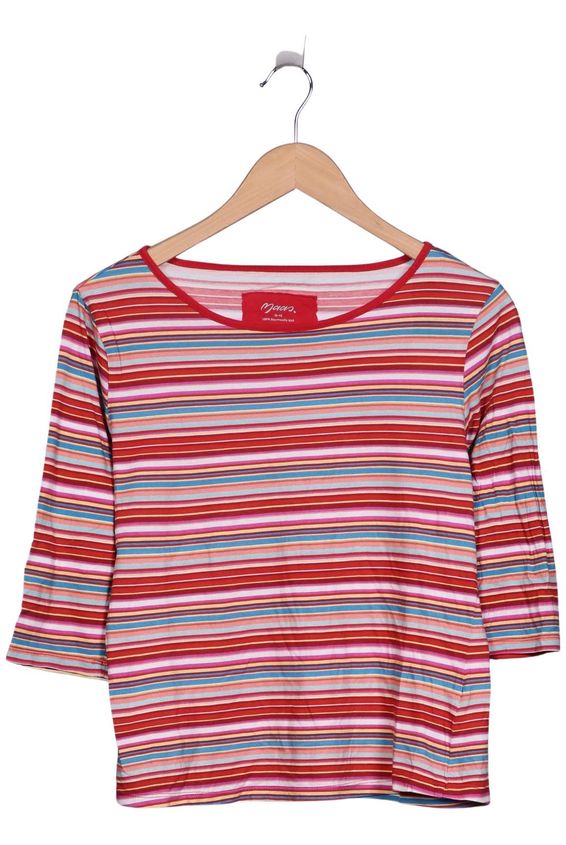 

hessnatur Damen Langarmshirt, mehrfarbig, Gr. 40