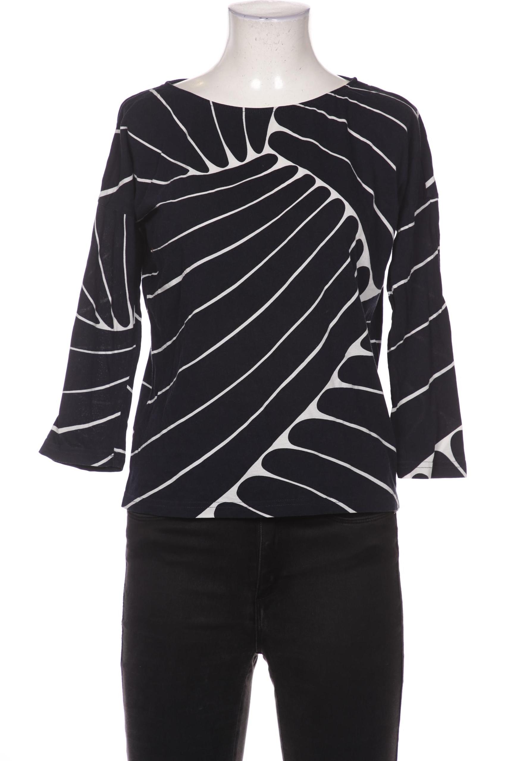 

hessnatur Damen Langarmshirt, marineblau, Gr. 36