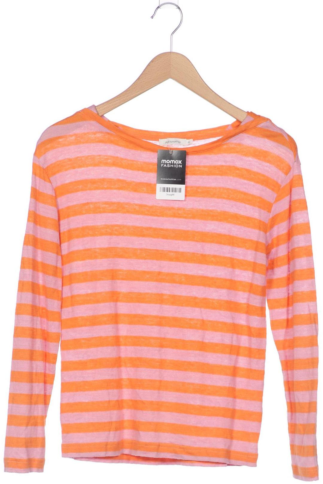 

hessnatur Damen Langarmshirt, orange, Gr. 36