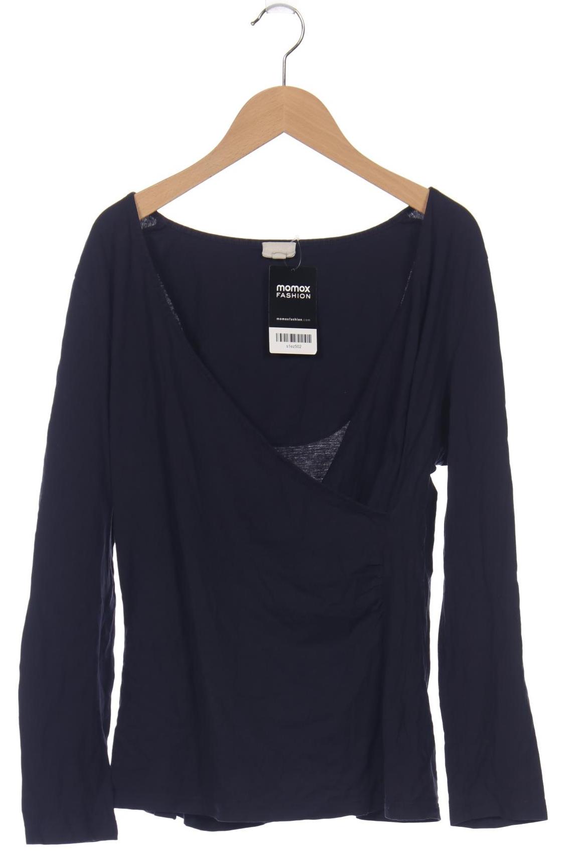 

hessnatur Damen Langarmshirt, marineblau