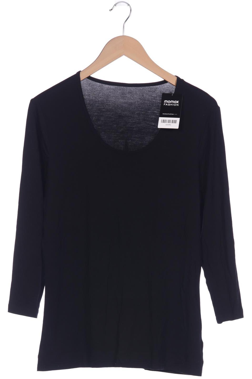 

hessnatur Damen Langarmshirt, schwarz, Gr. 46