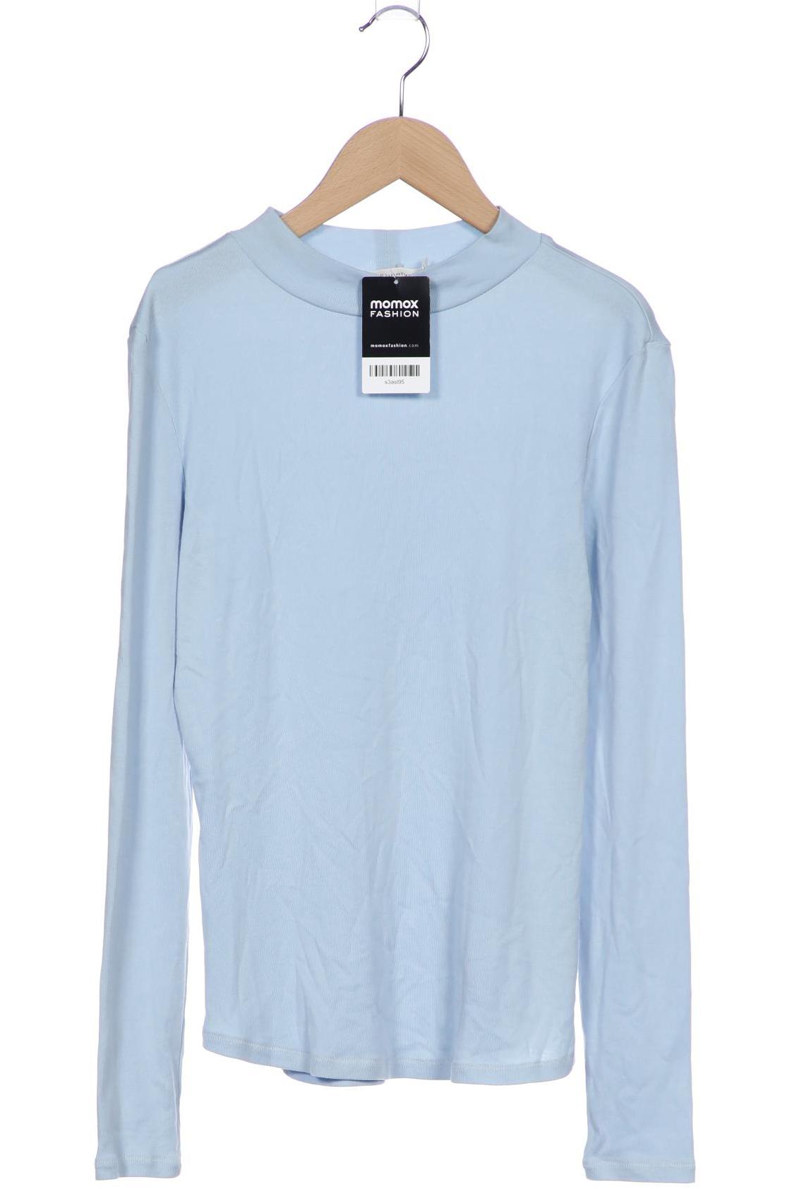 

hessnatur Damen Langarmshirt, hellblau, Gr. 38